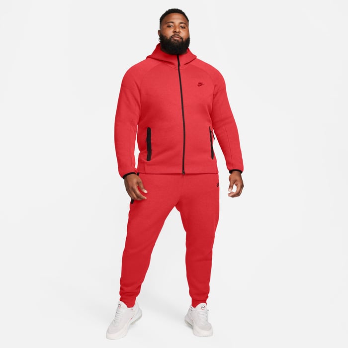 Red Nike Nike Sweatsuit Joggers Nike Tech Fleece Men's Track Pants