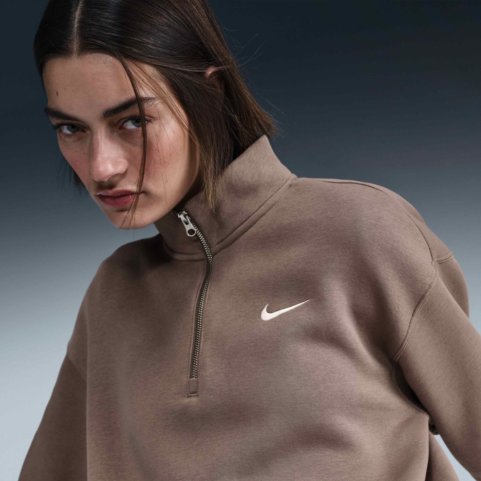 2024年レディースファッション福袋 Phoenix Sportswear Nike Buy Fleece 1/4-Zip Oversized Women's ナイロンジャケット