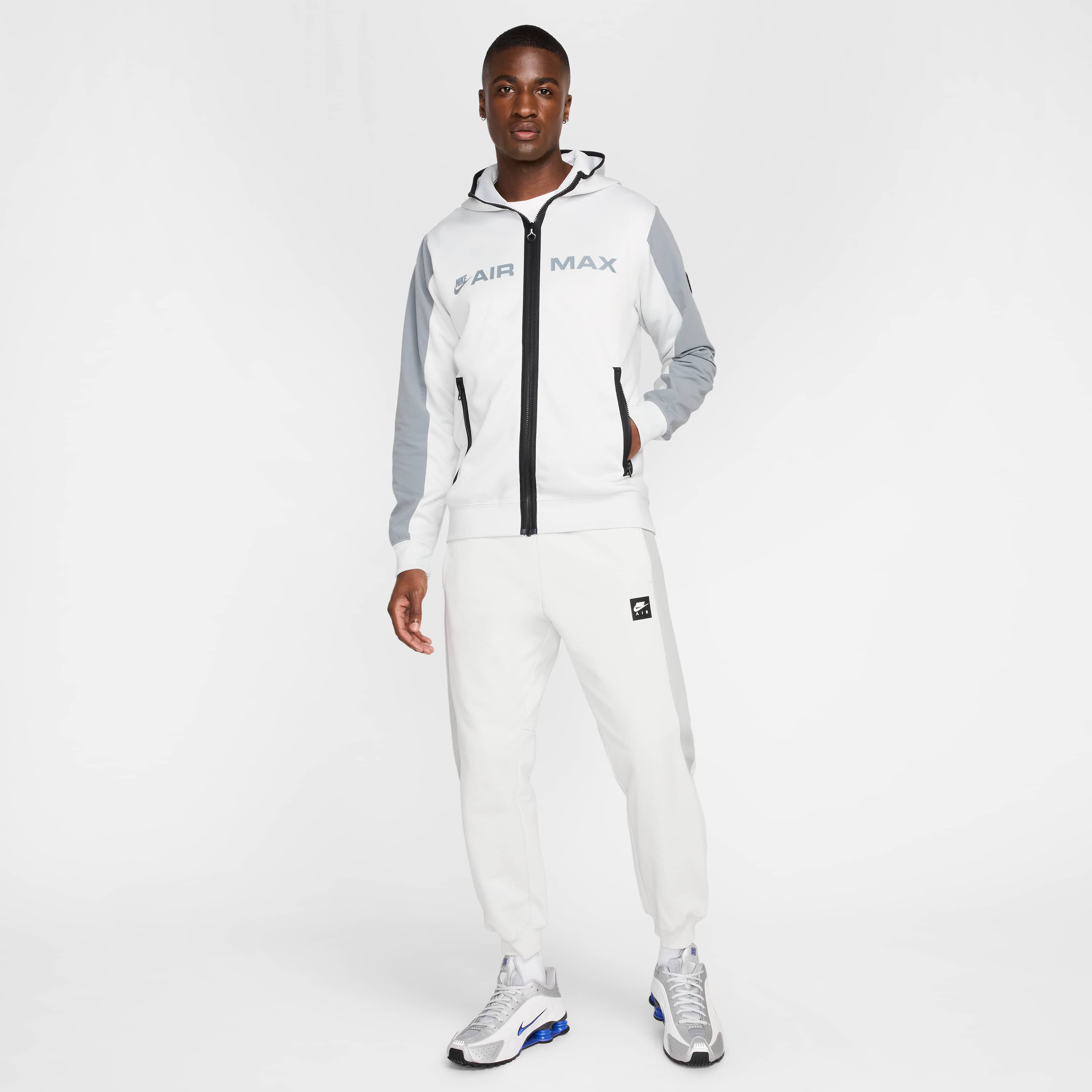 Buy Nike Sportswear Air Max Men's Full-Zip Hoodie - Photon