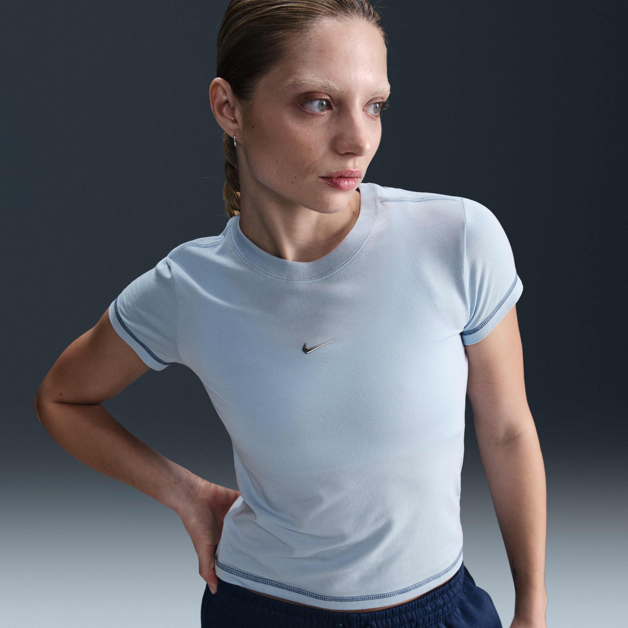 Buy Nike Sportswear Chill Knit Women's Slim Cropped T-Shirt