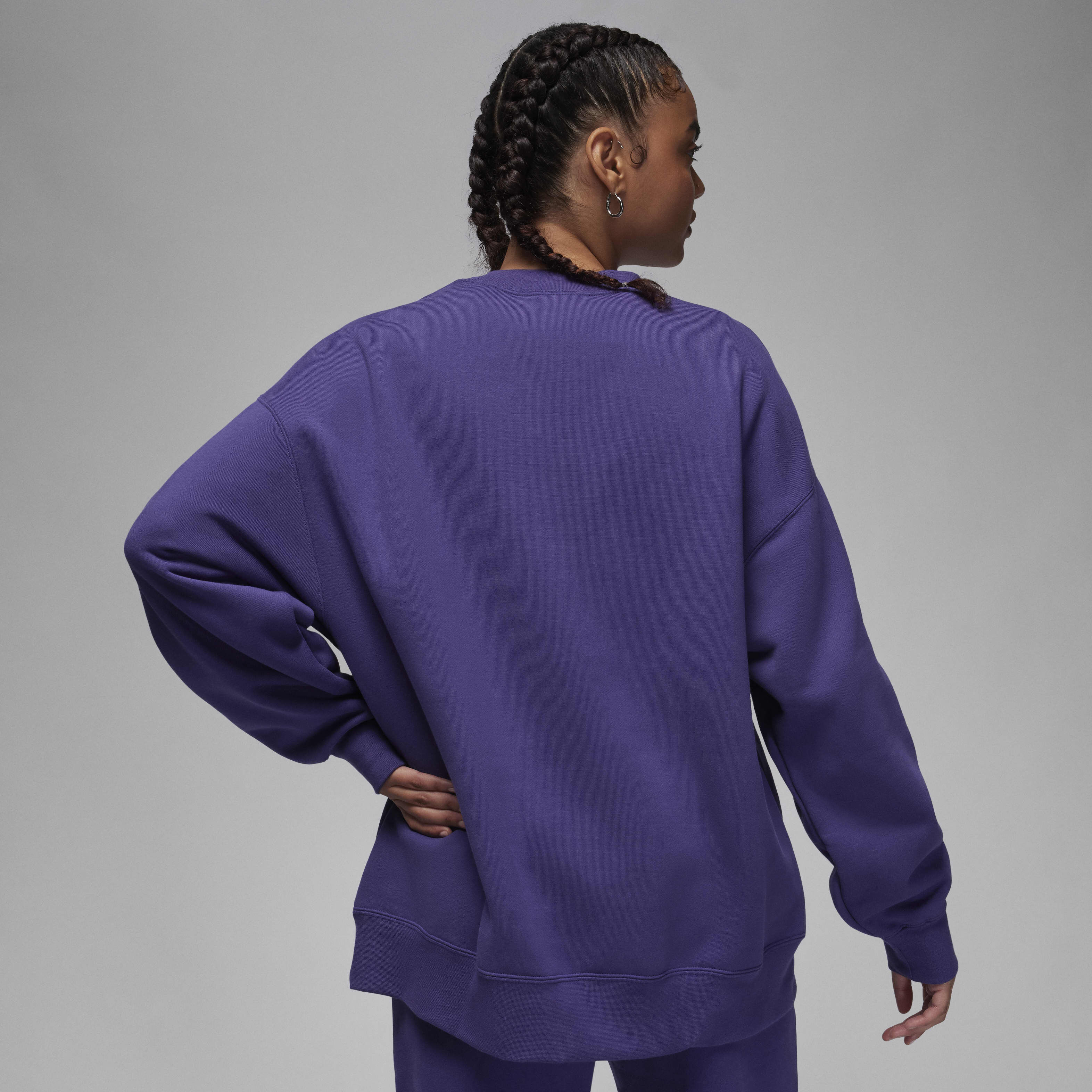 Buy Jordan Flight Fleece Women's Crew-Neck Sweatshirt - Sky