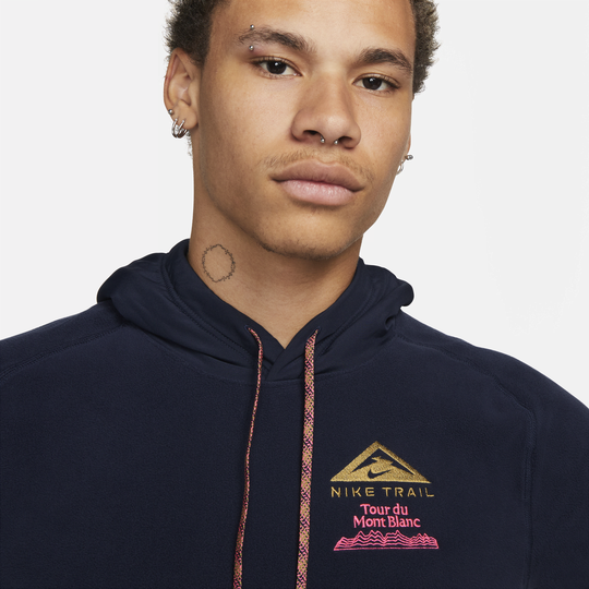 Shop Mount Blanc Men Pullover Trail Running Hoodie Nike KSA