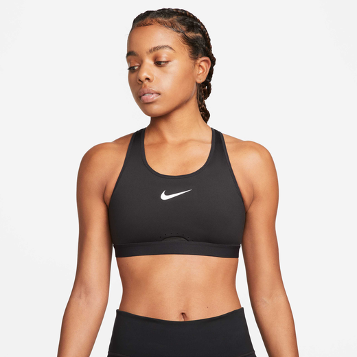 Sports Bra-Nike, Nike Swoosh, Women's High-Support Non-Padded Adjustable Sports Bra