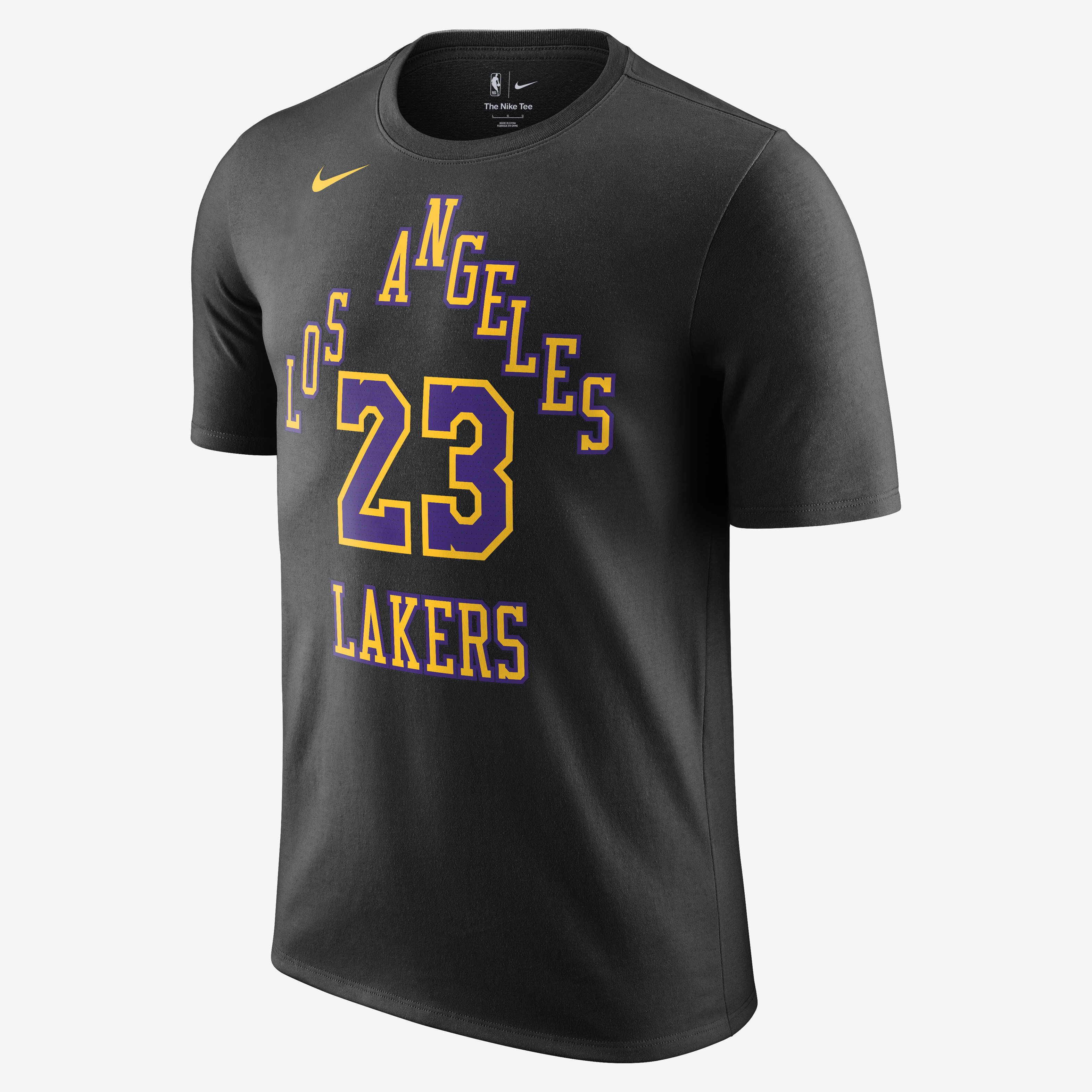 Lebron james lakers tee hot sale