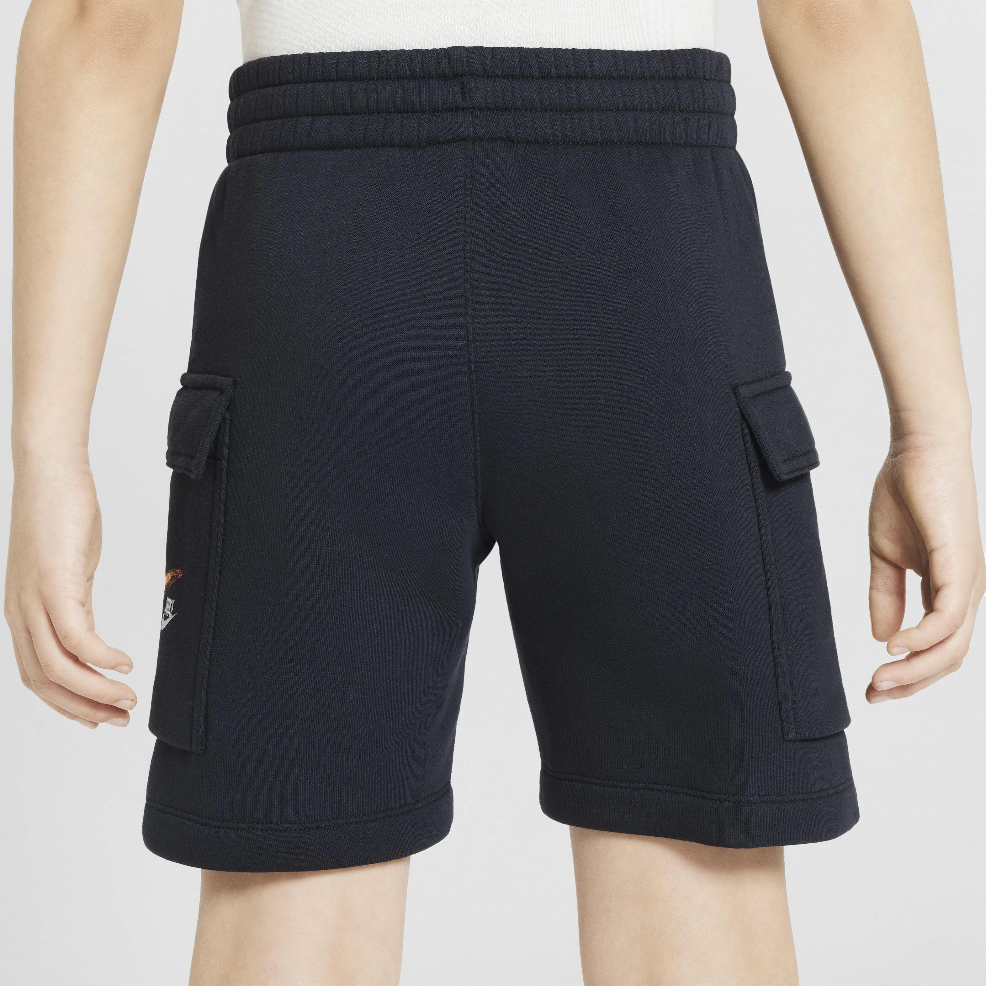 Boys fleece nike shorts shop