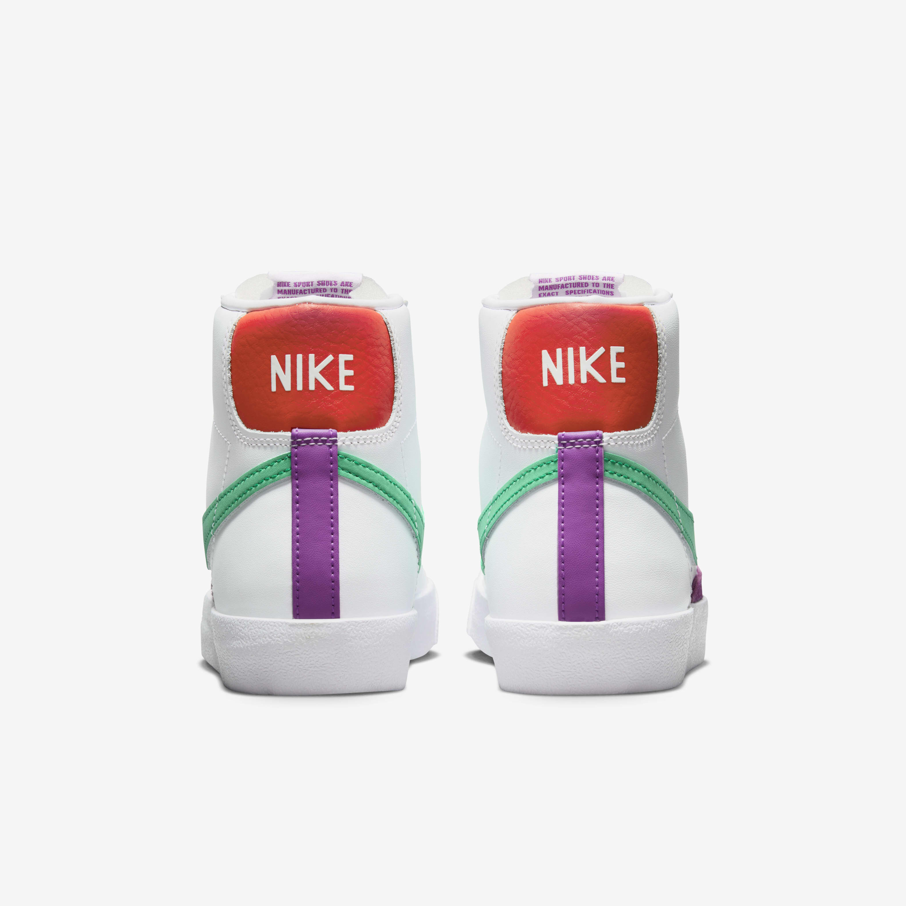 【NIKE】Nike Blazer Mid '77 ★White/Pink★男女共用 girls NIKE BLAZER MID '77 SNEAKER pink swoosh WHITE leather