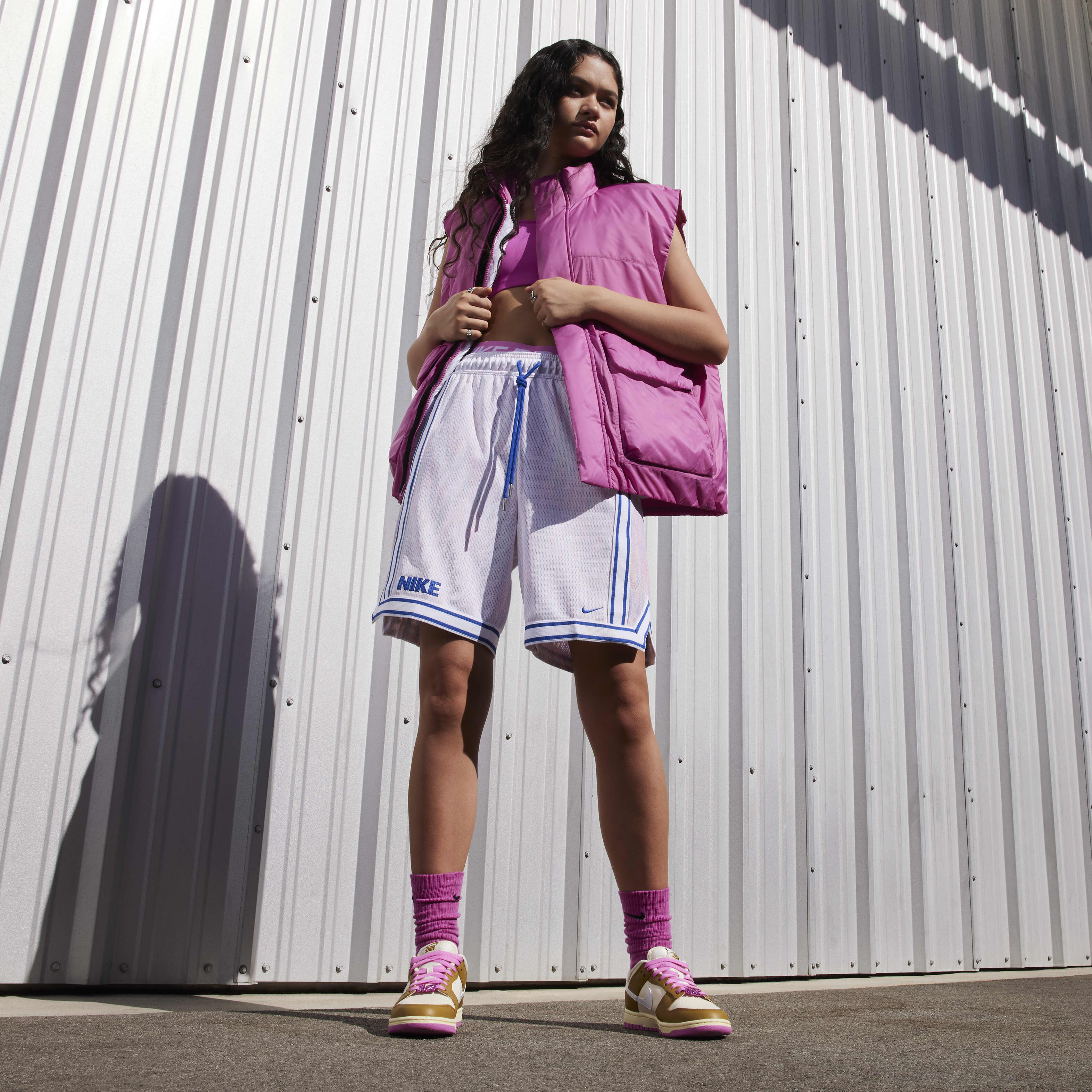 Buy Nike Dunk Low SE Women's Shoes Bronzine/Playful Pink