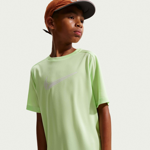 New In Kids' Short Sleeves Shirts-Nike, Nike Multi, Older Kids' (Boys') Dri-FIT Short-Sleeve Training Top