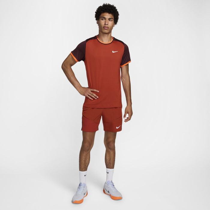 Buy NikeCourt Advantage Men's Top Dragon Red/Burgundy Crush