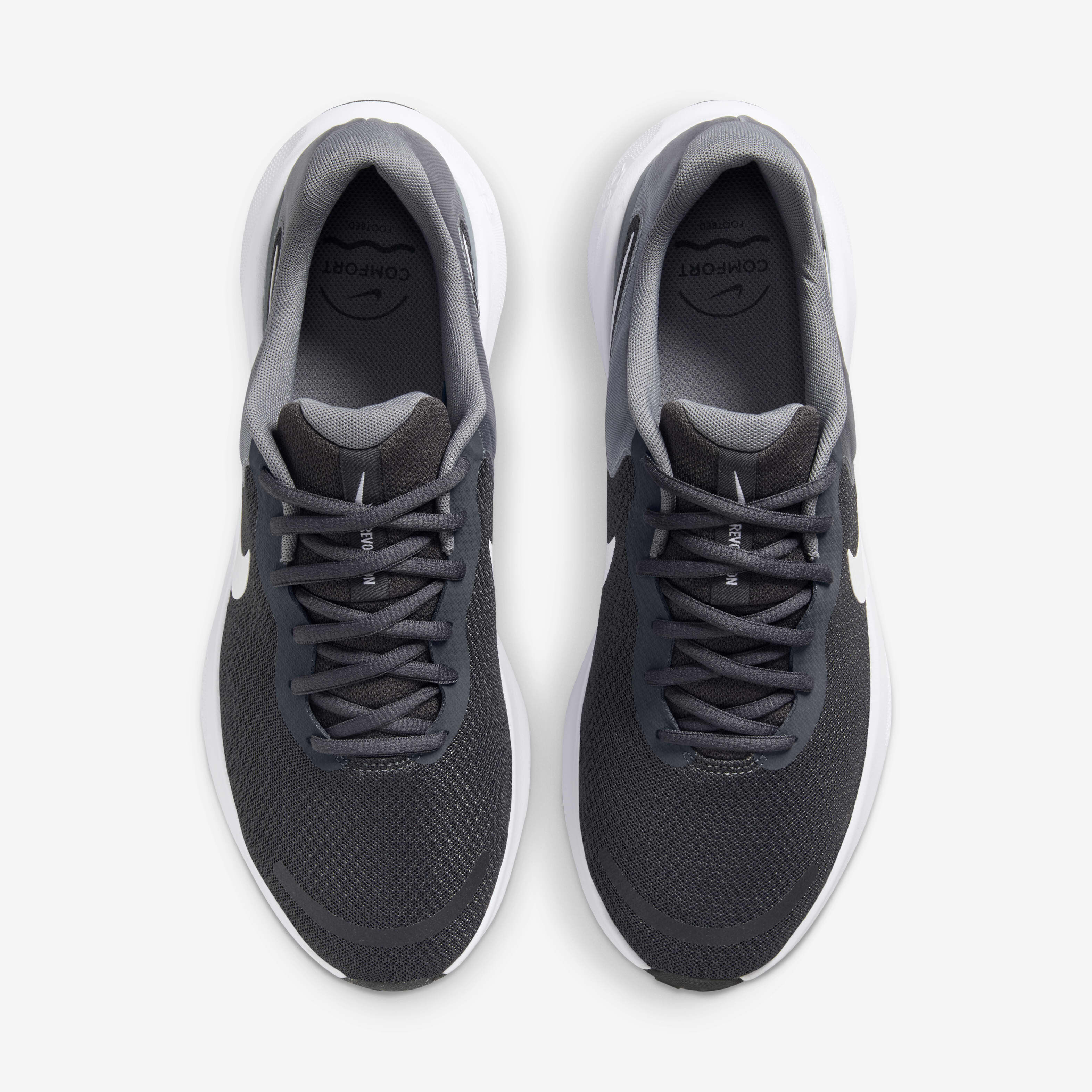 Nike black gray shoes cheap