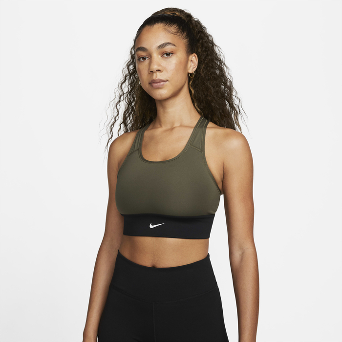 Buy Nike Swoosh Women's Medium-Support 1-Piece Padded Longline