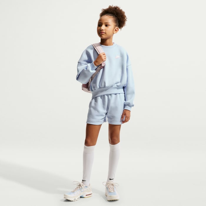 Buy Nike Sportswear Club Fleece Girls' Boxy Crew-Neck Sweatshirt ...