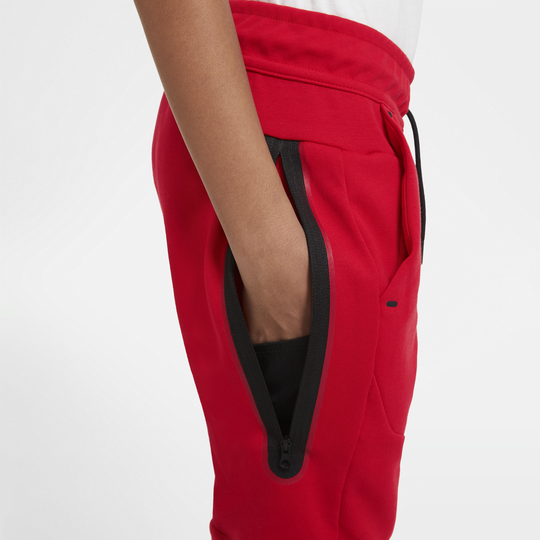 Nike tech red joggers hot sale