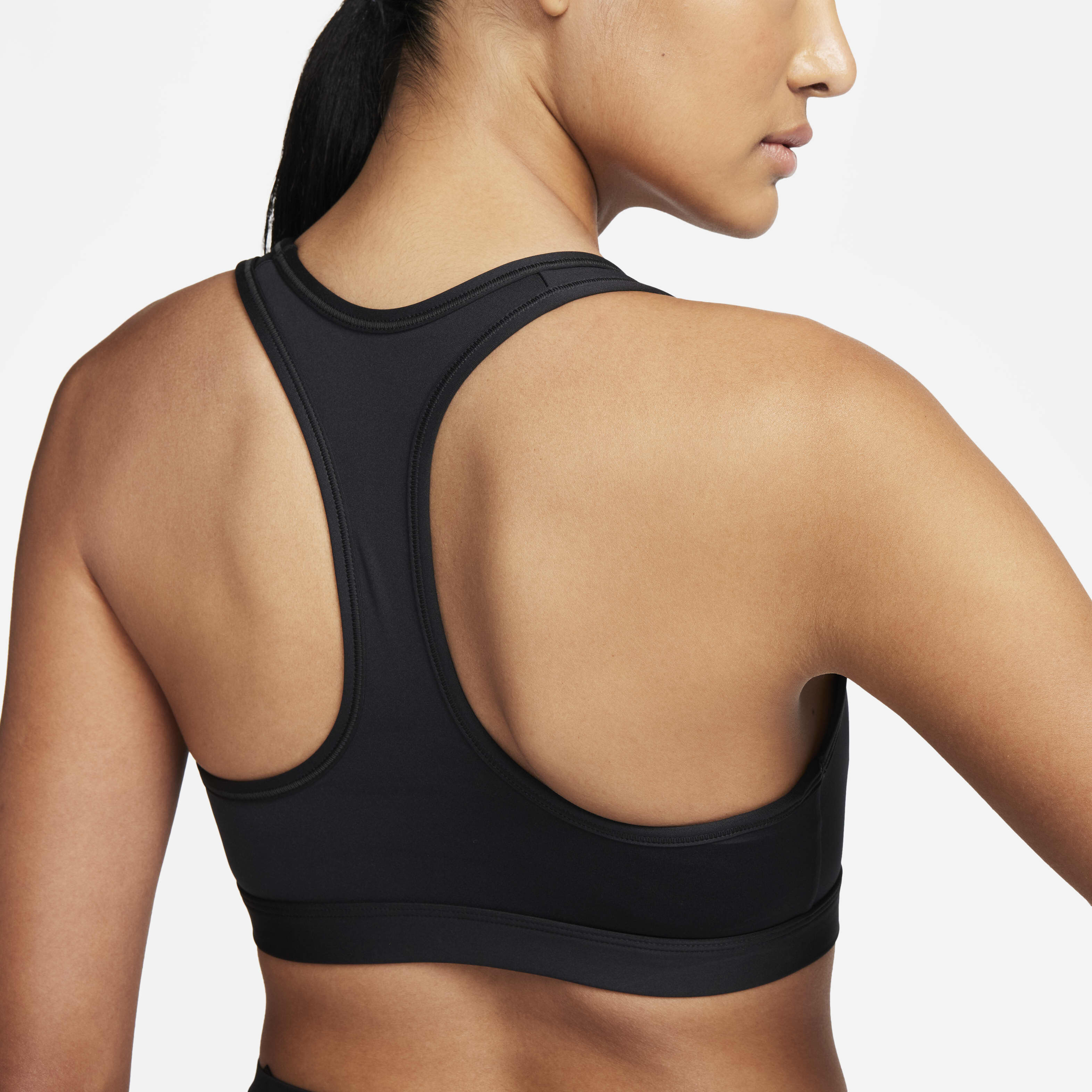 Buy Nike Swoosh Medium Support Women s Padded Logo Sports Bra Nike Saudi Official