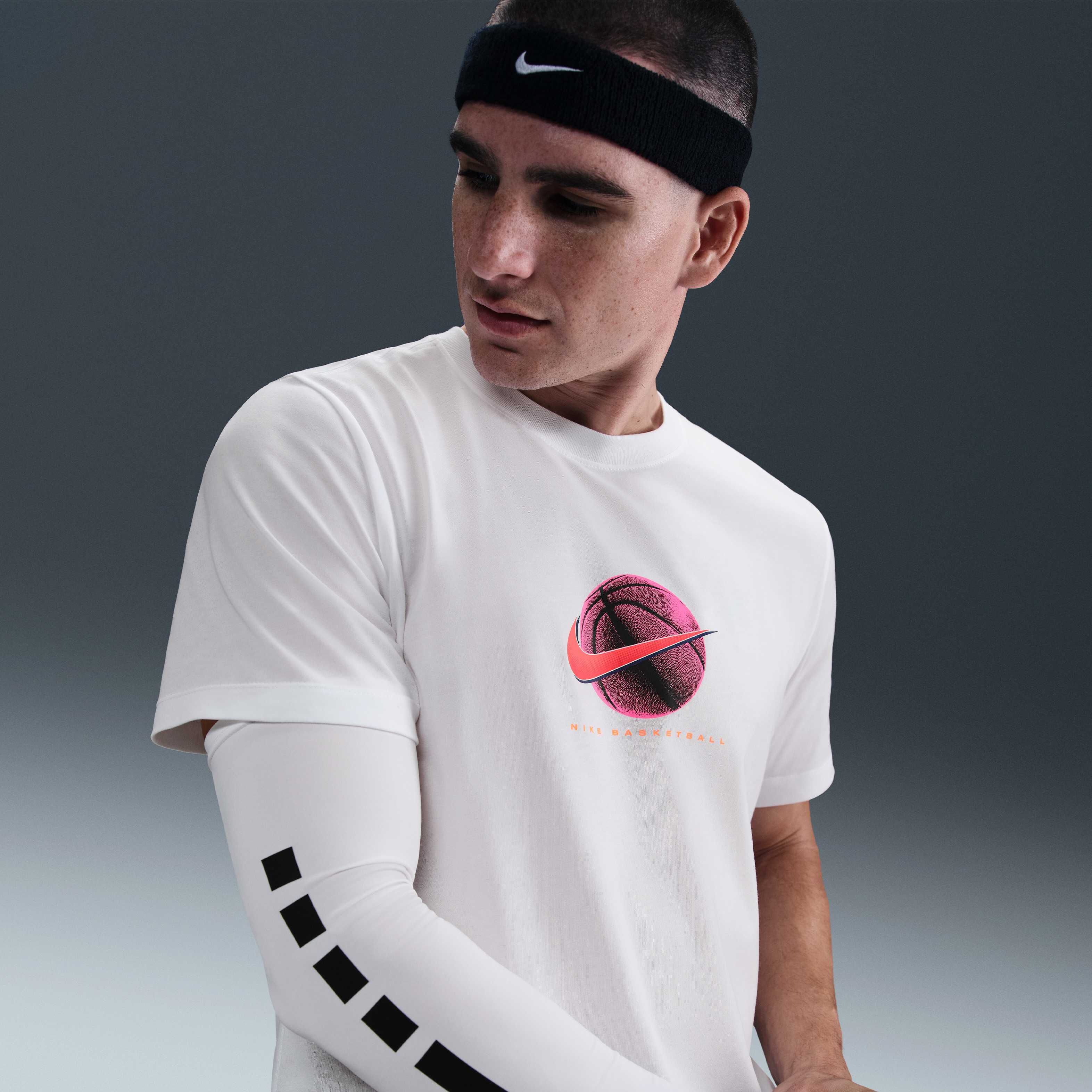 Buy Nike Men's Dri-FIT Basketball T-Shirt - White | Nike