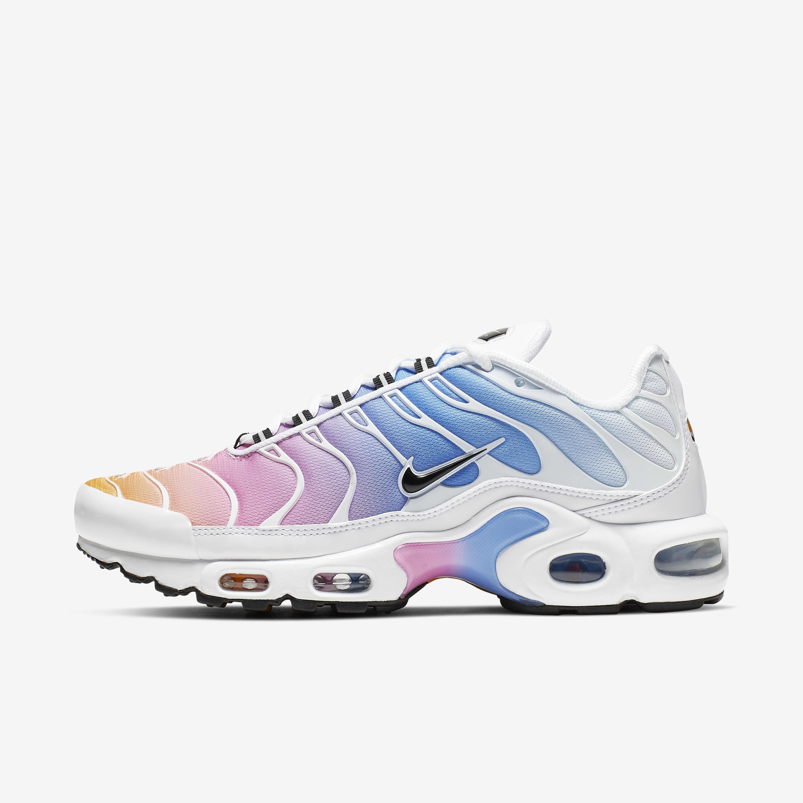 pink blue and purple air max