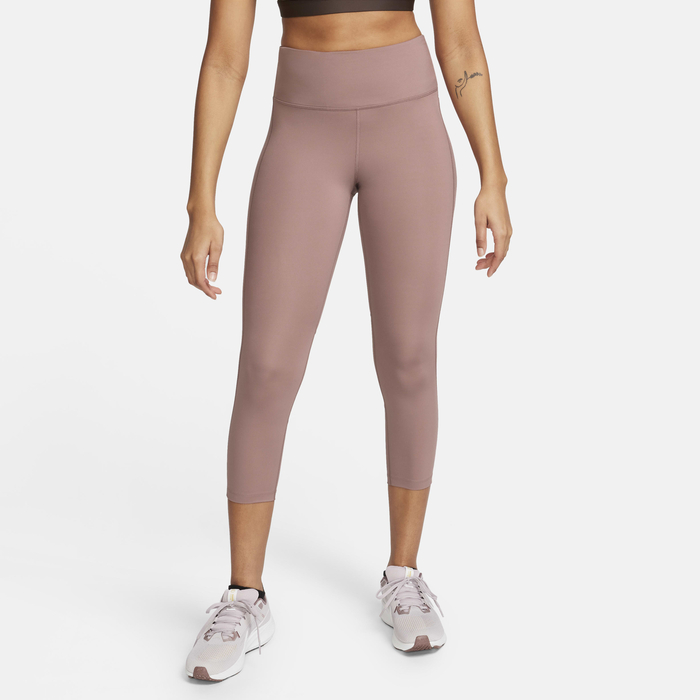 Buy Nike Fast Women's Mid-Rise Crop Running Leggings Smokey