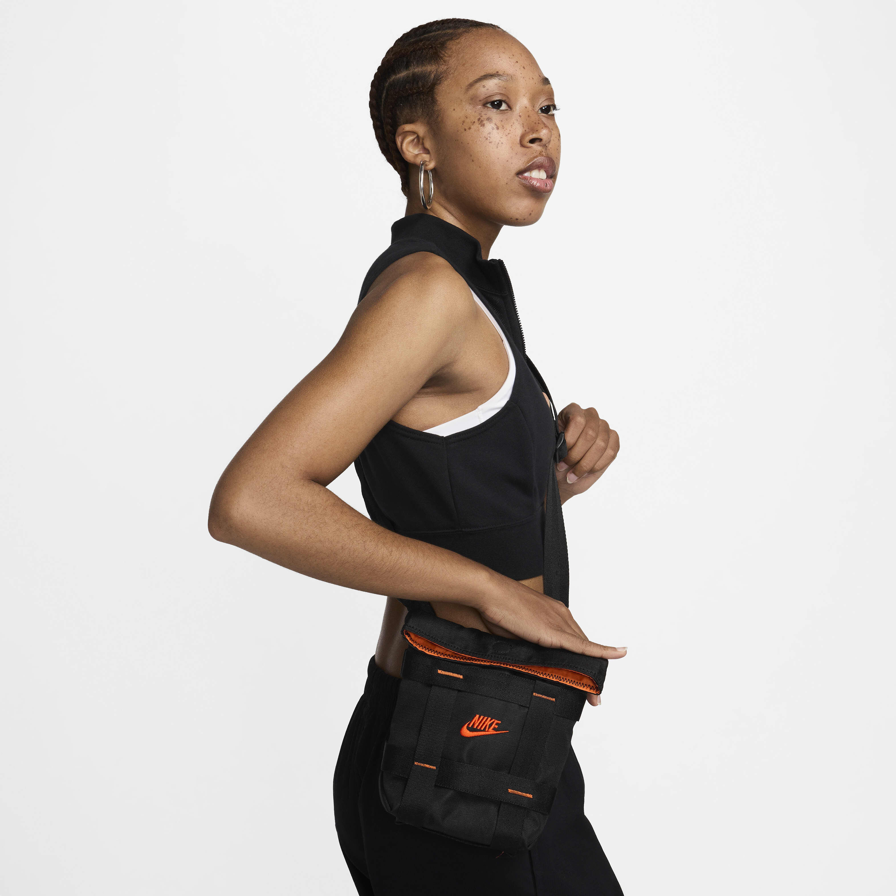 フィットネスバッグ Nike Sportswear Cargo Crossbody Bag 3L Buy Nike Sportswear Cargo Cross-Body Bag (3L) - Black/Black