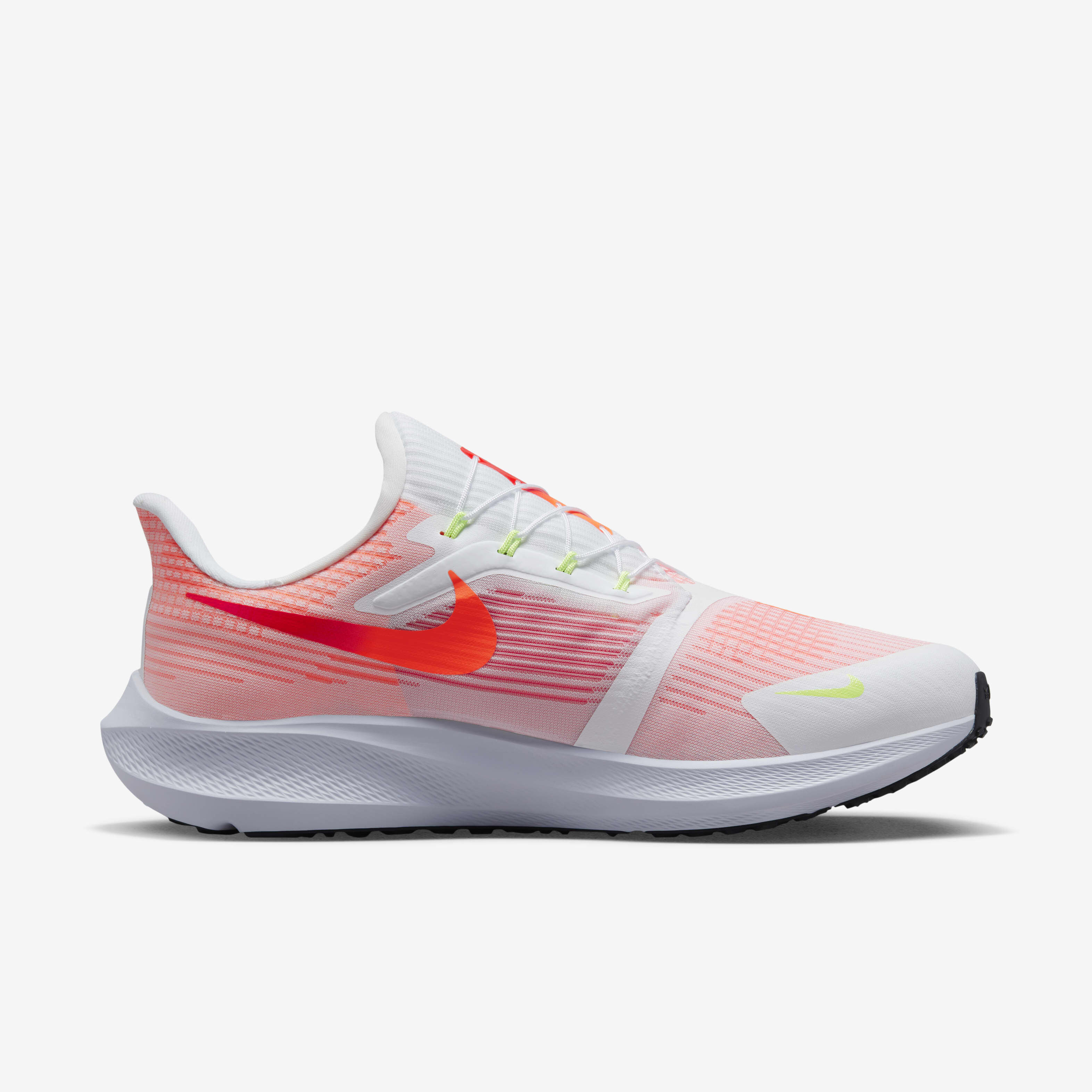 Buy Nike Pegasus FlyEase Men s Easy On Off Road Running Shoes Extra Wide White Bright Crimson Black Total Orange Nike Saudi Official