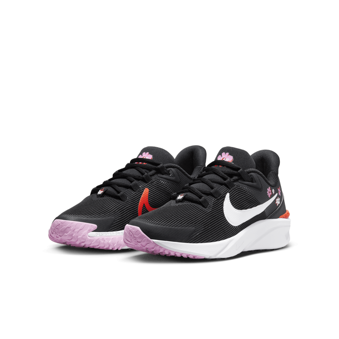Nike star runner black top pink