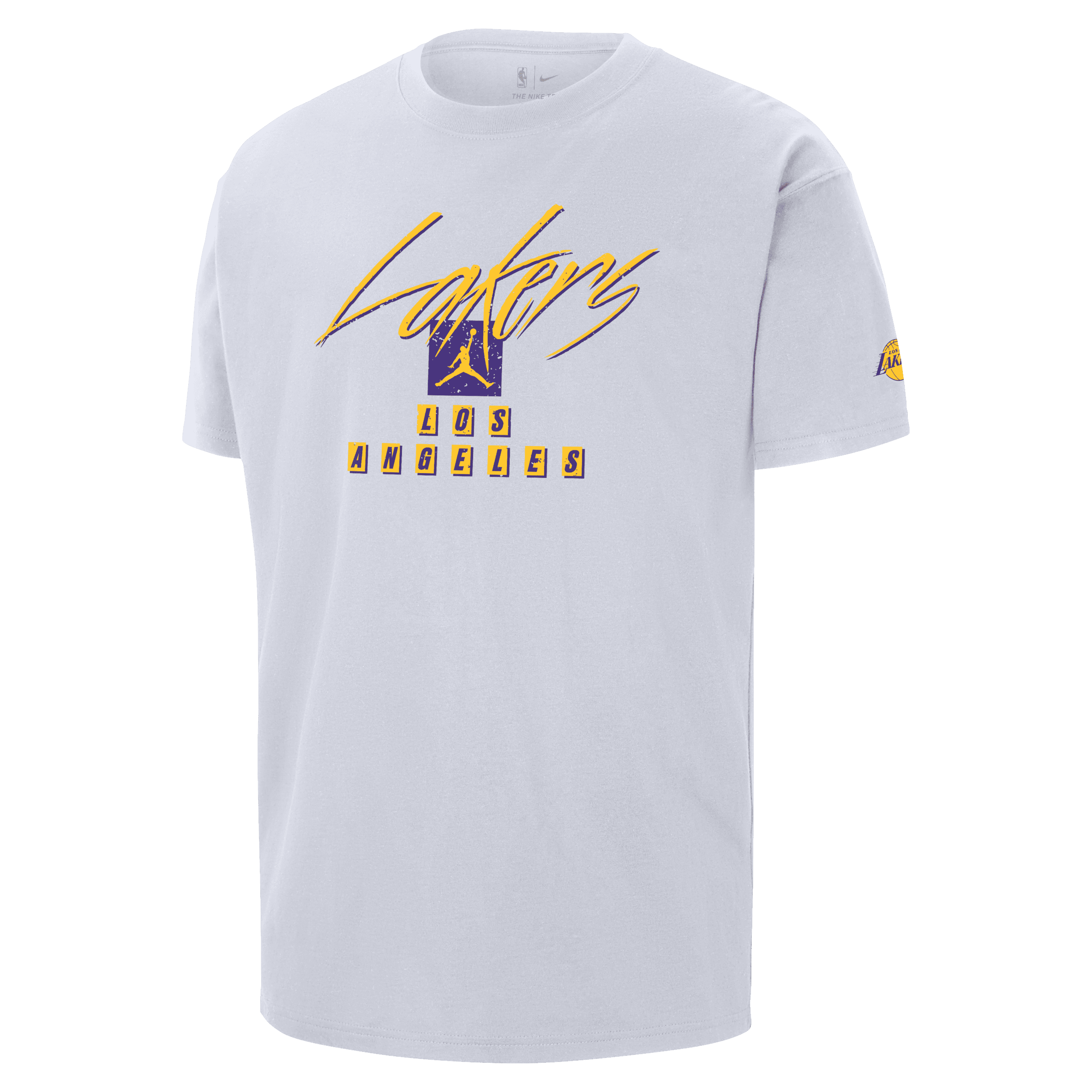 lakers white t shirt