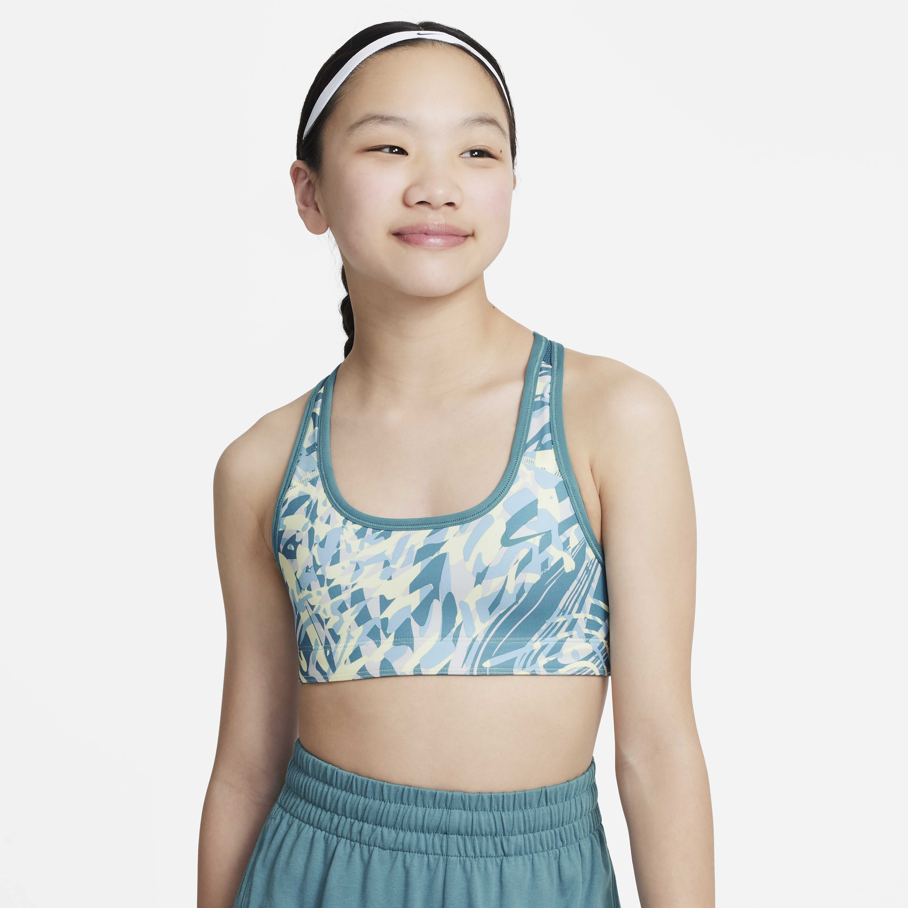 Buy Nike Swoosh Older Kids Girls Reversible Sports Bra Nike Saudi Official