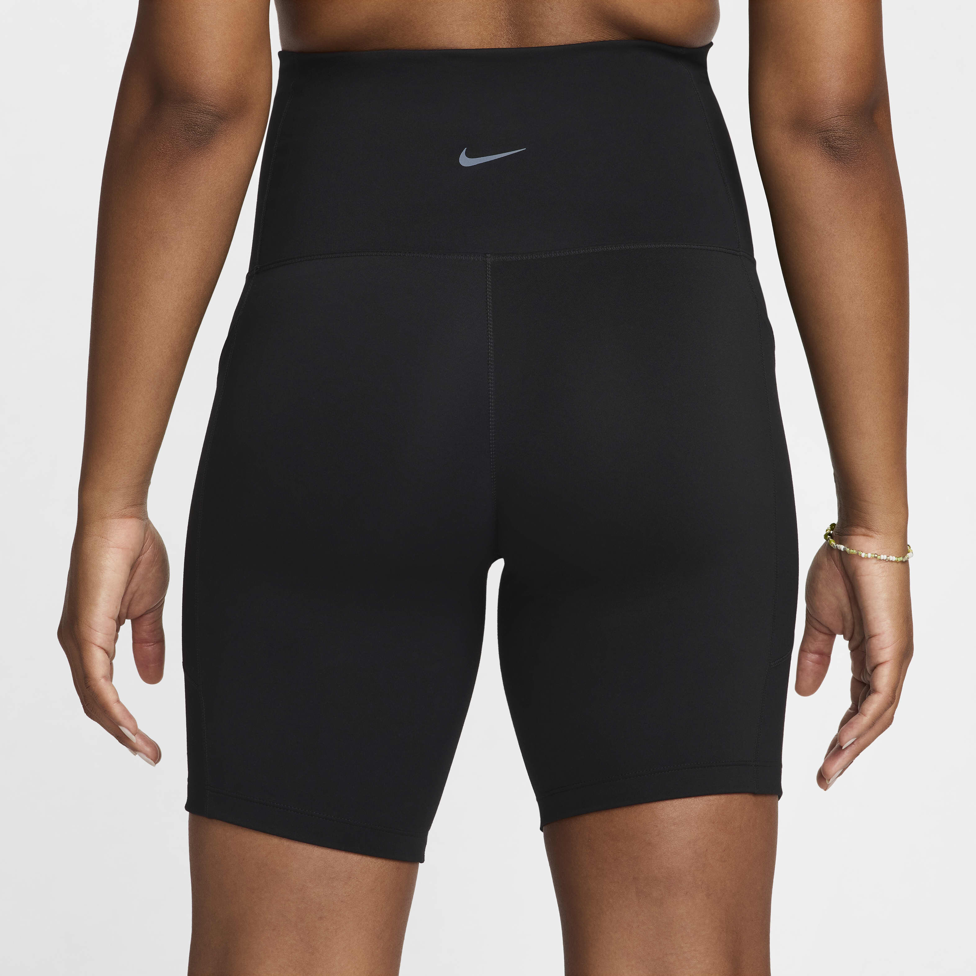 Buy Nike M One Women s Dri FIT High Waisted 20.5cm approx. Biker Shorts With Pockets Maternity Nike Saudi Official