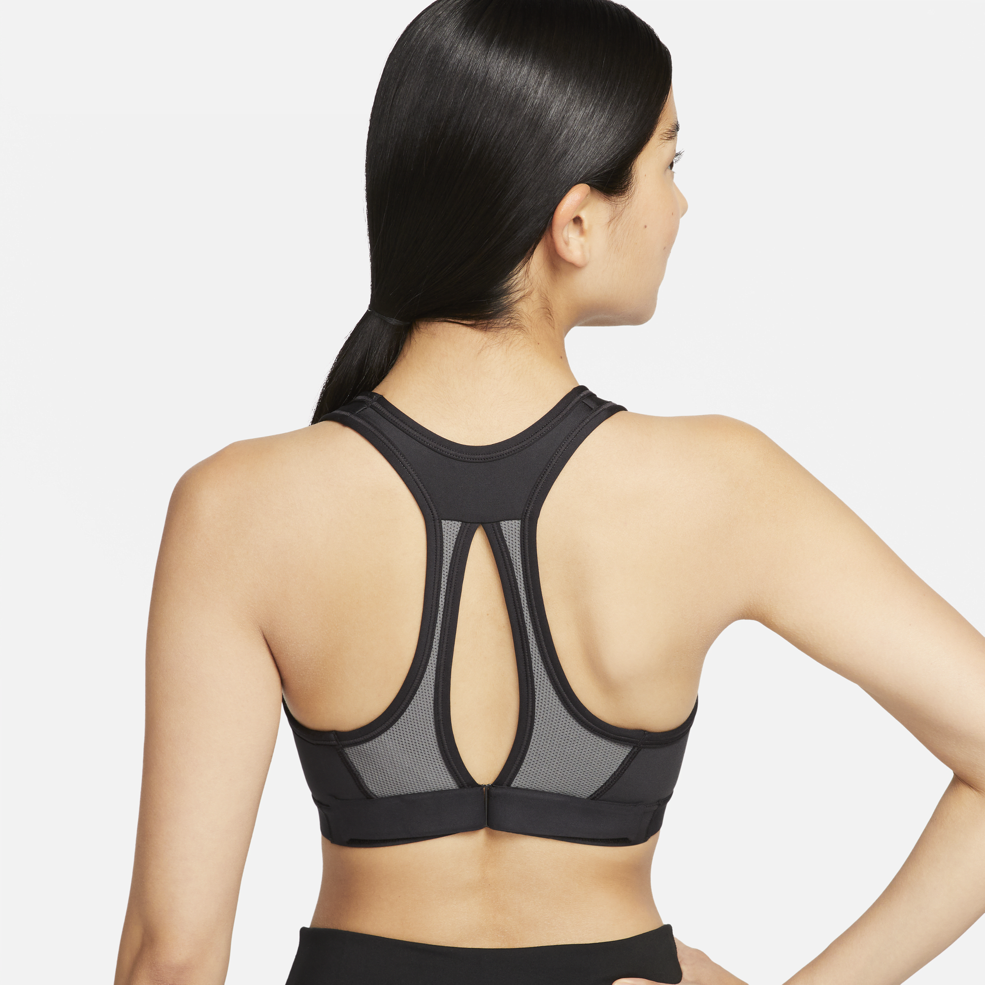 Shop Swoosh High Support Women s Padded Adjustable Sports Bra