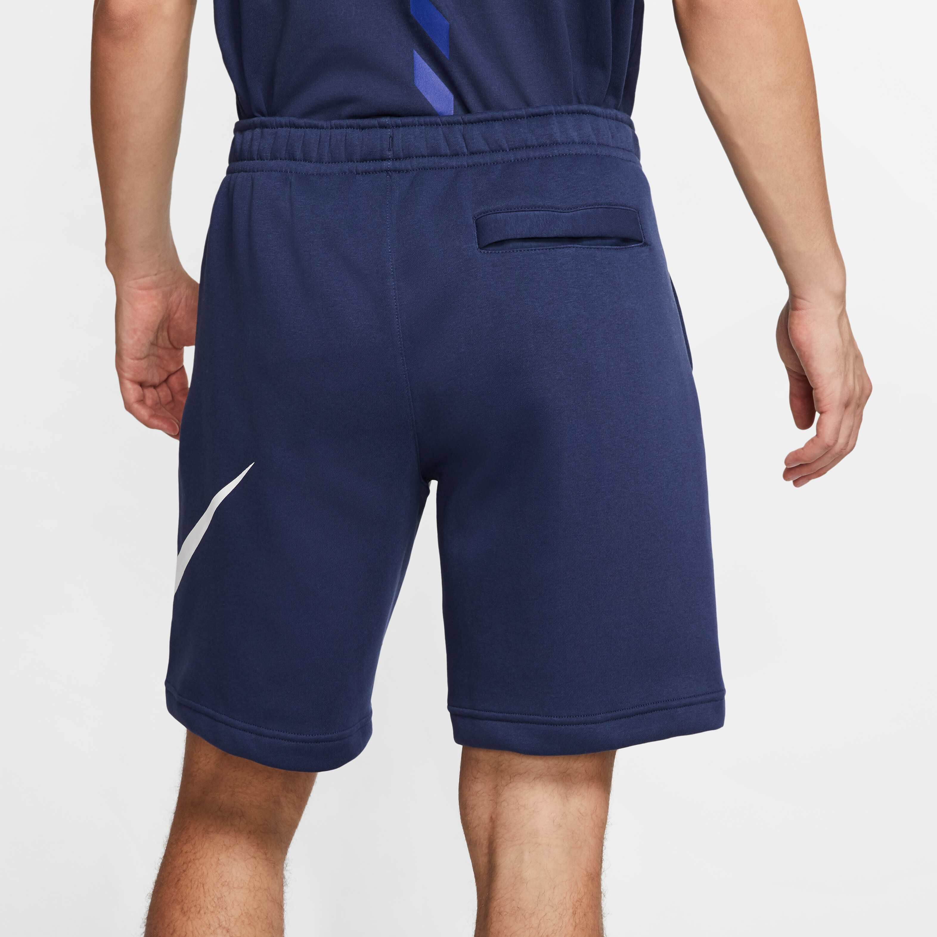 Buy Nike Sportswear Club Men's Graphic Shorts - Midnight Navy/White/White |  Nike Saudi Official