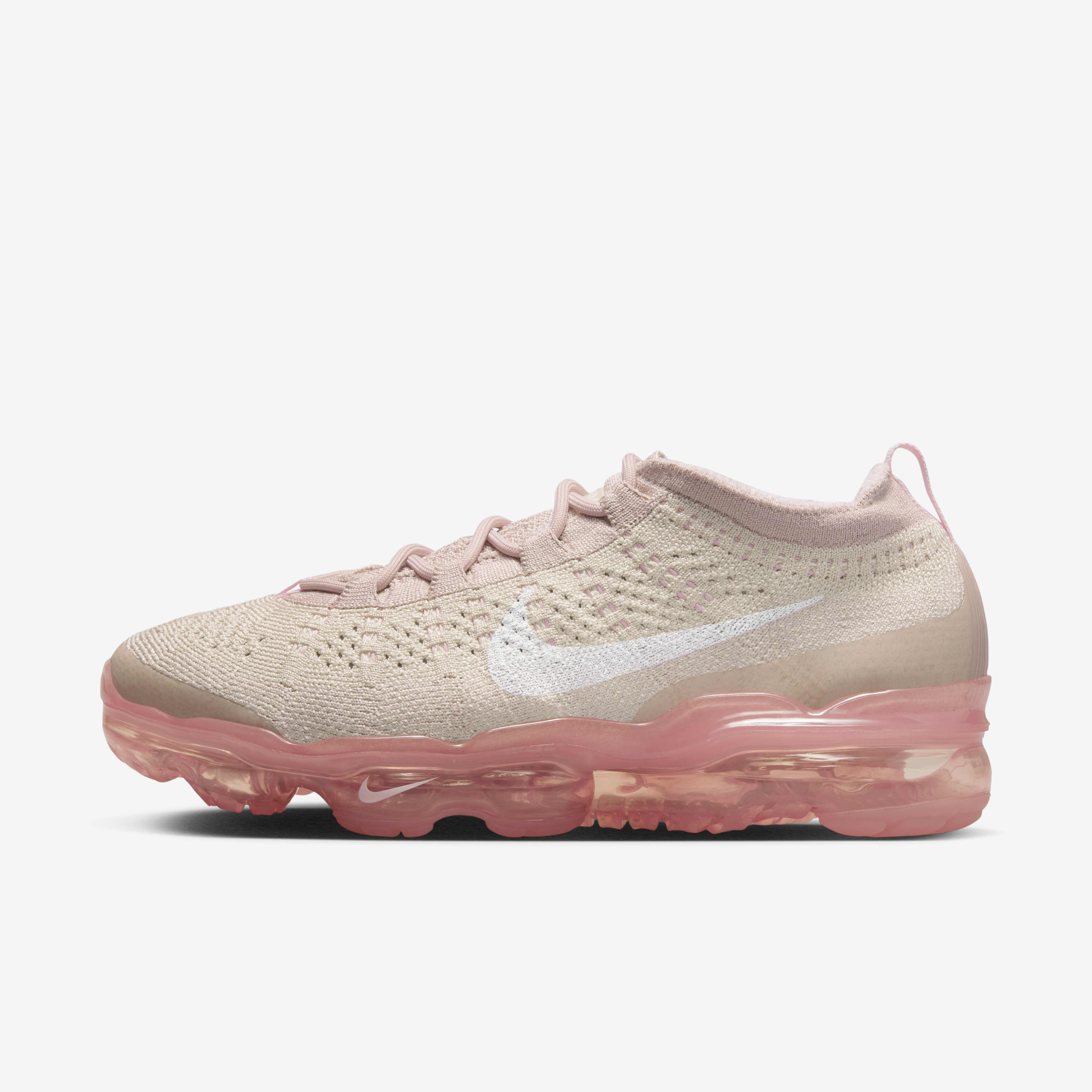 Air vapormax flyknit women's running shoes pink deals