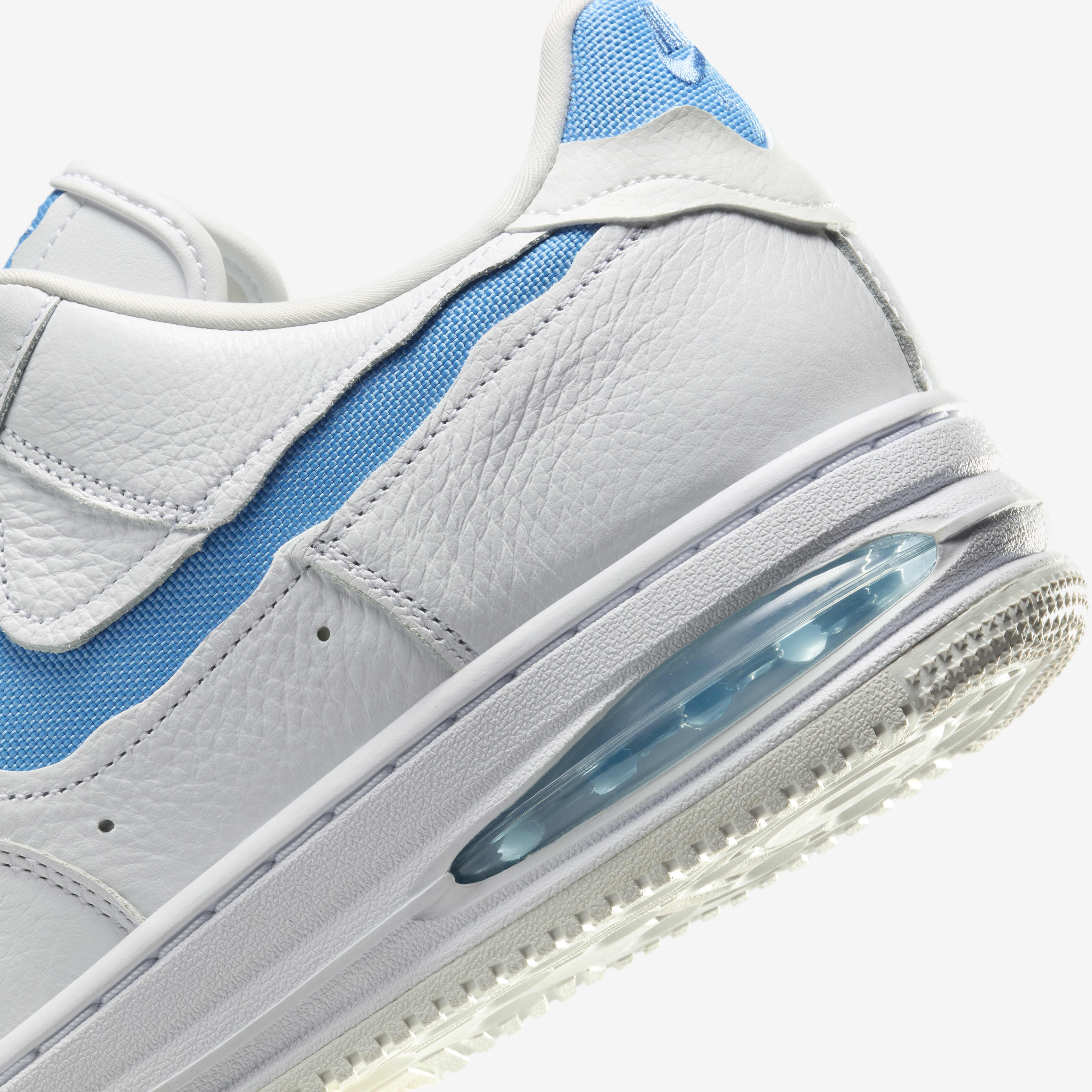 Nike air force one trainers white uni blue clearance
