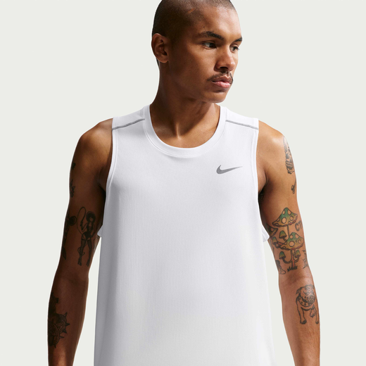Men's Sleeveless Tank Tops-Nike, Nike Miler, Men's Dri-FIT Running Tank Top