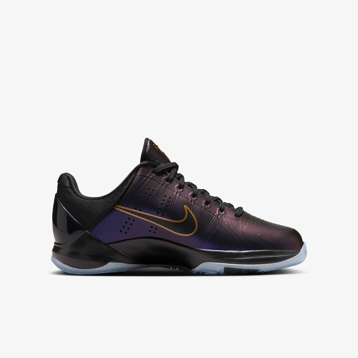 Buy Kobe V Older Kids' Basketball Shoes Eggplant/Metallic Gold