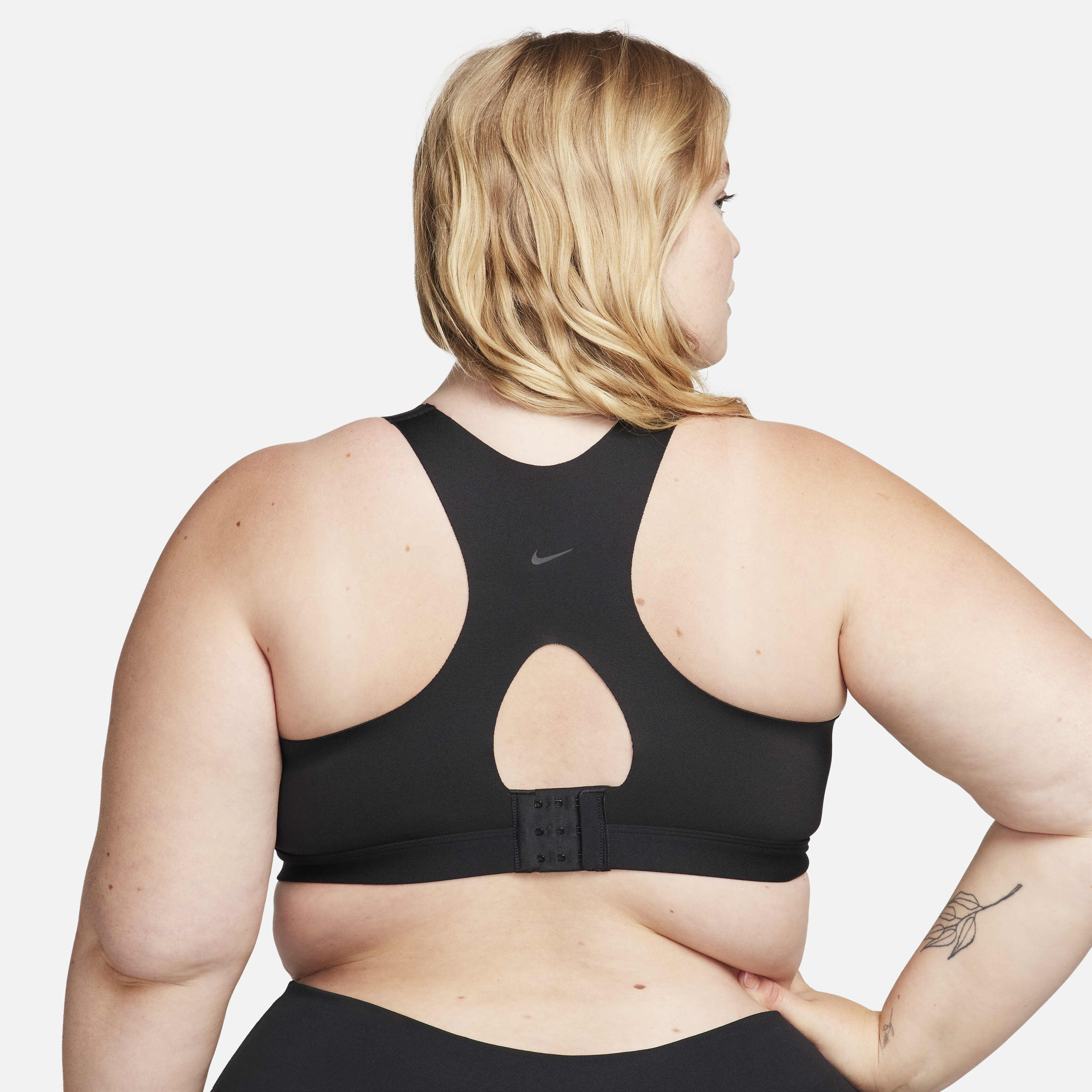 ブラジャー Nike FW25 BRA DOUBLE LACE (DO6608 010) Buy Nike Alpha Women's High-Support Padded Zip-Front Sports