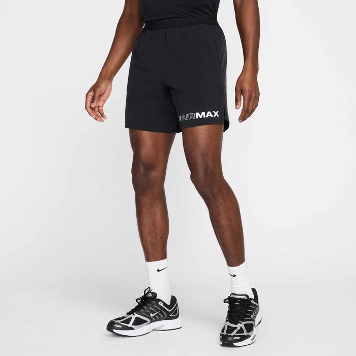 Buy Nike Air Max Men's Woven Shorts Black/Black Nike Saudi