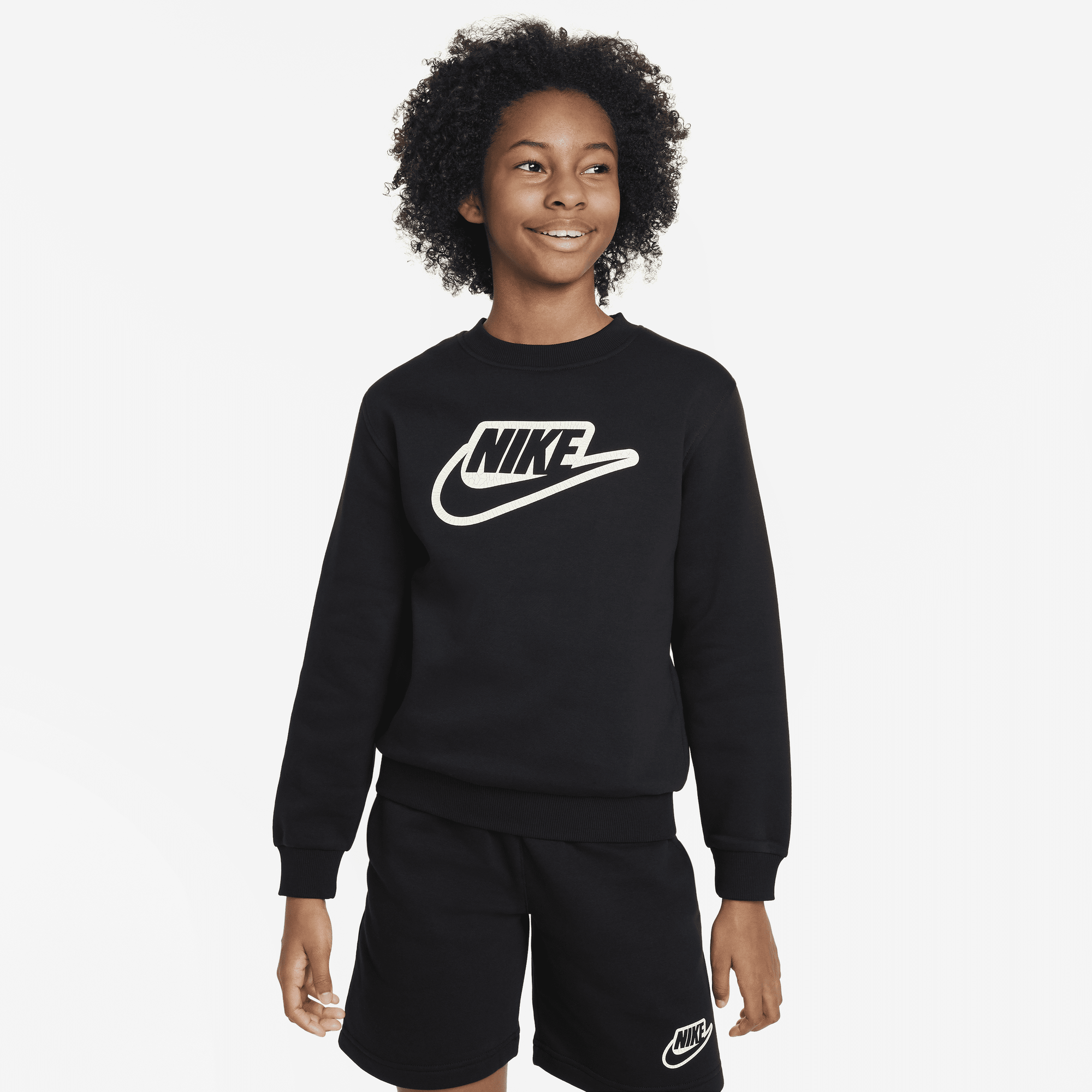 Nike futura crew sweatshirt hot sale