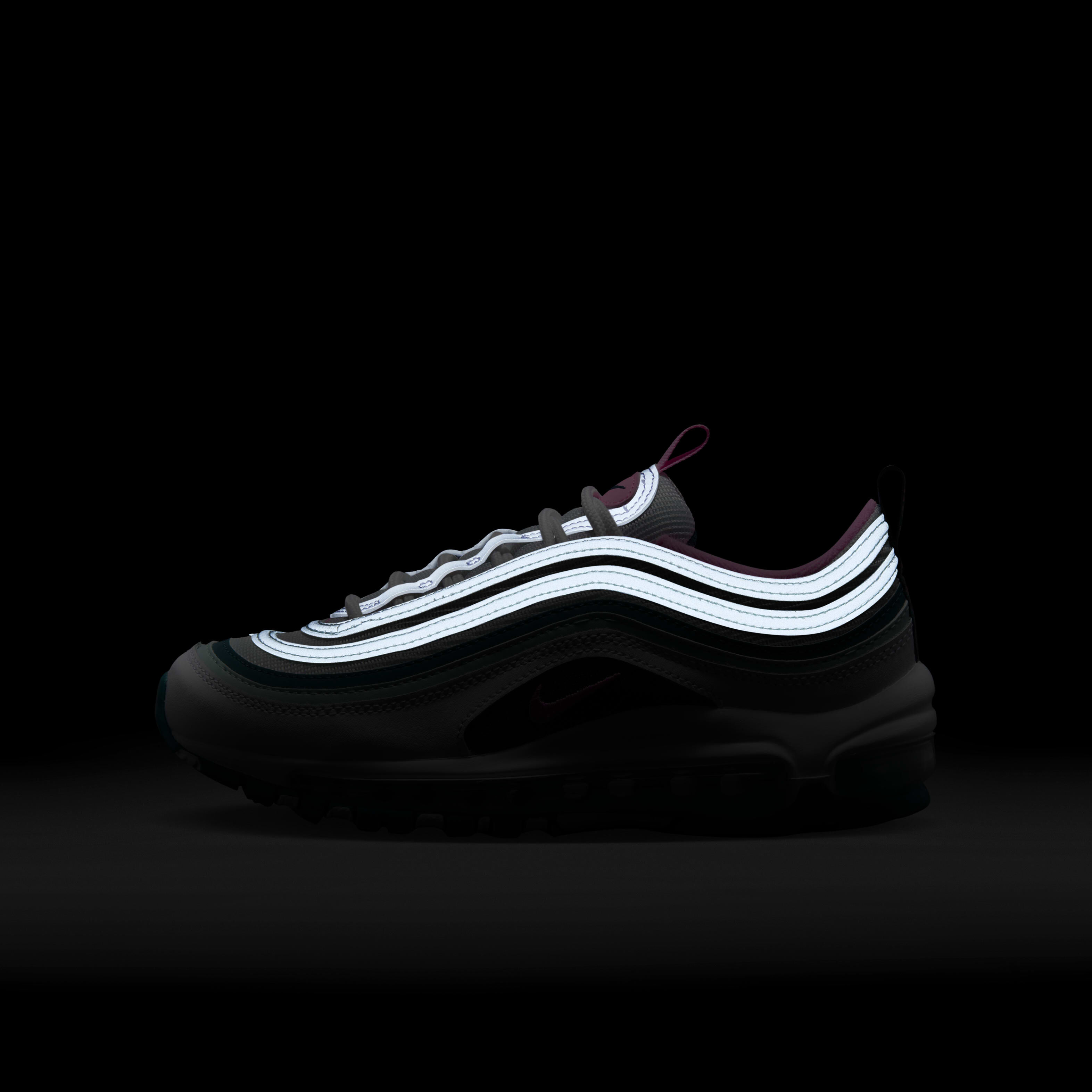 Reflective black air max 97 on sale