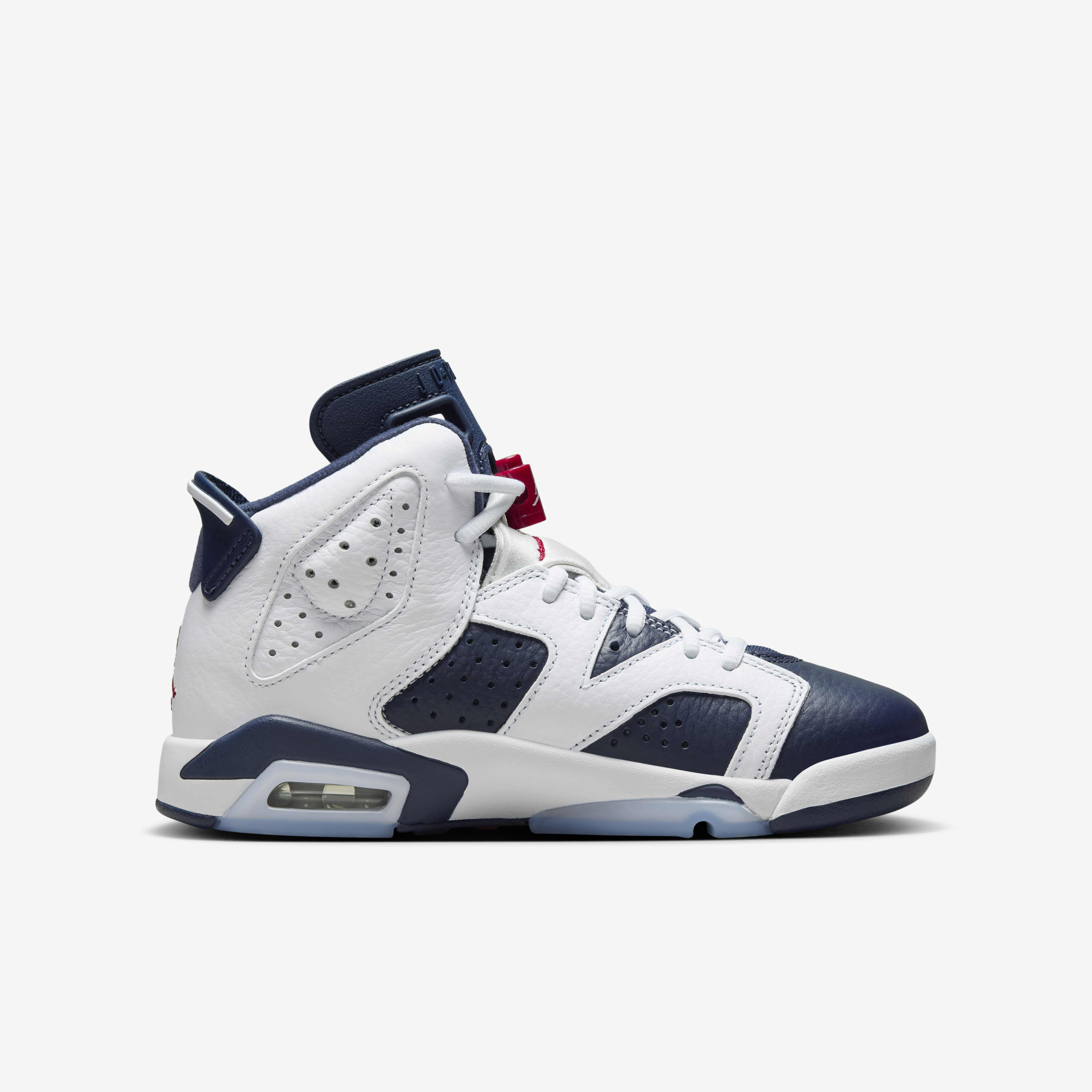 Air Jordan 6 Retro 'White and Midnight Navy' image number 2