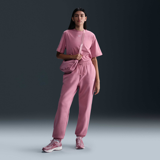 أجدد بدلات جري للنساء-نايكي, نايكي سبورتسوير فينيكس فليس, بنطال البدلة الرياضية واسع بخصر مرتفع للنساء