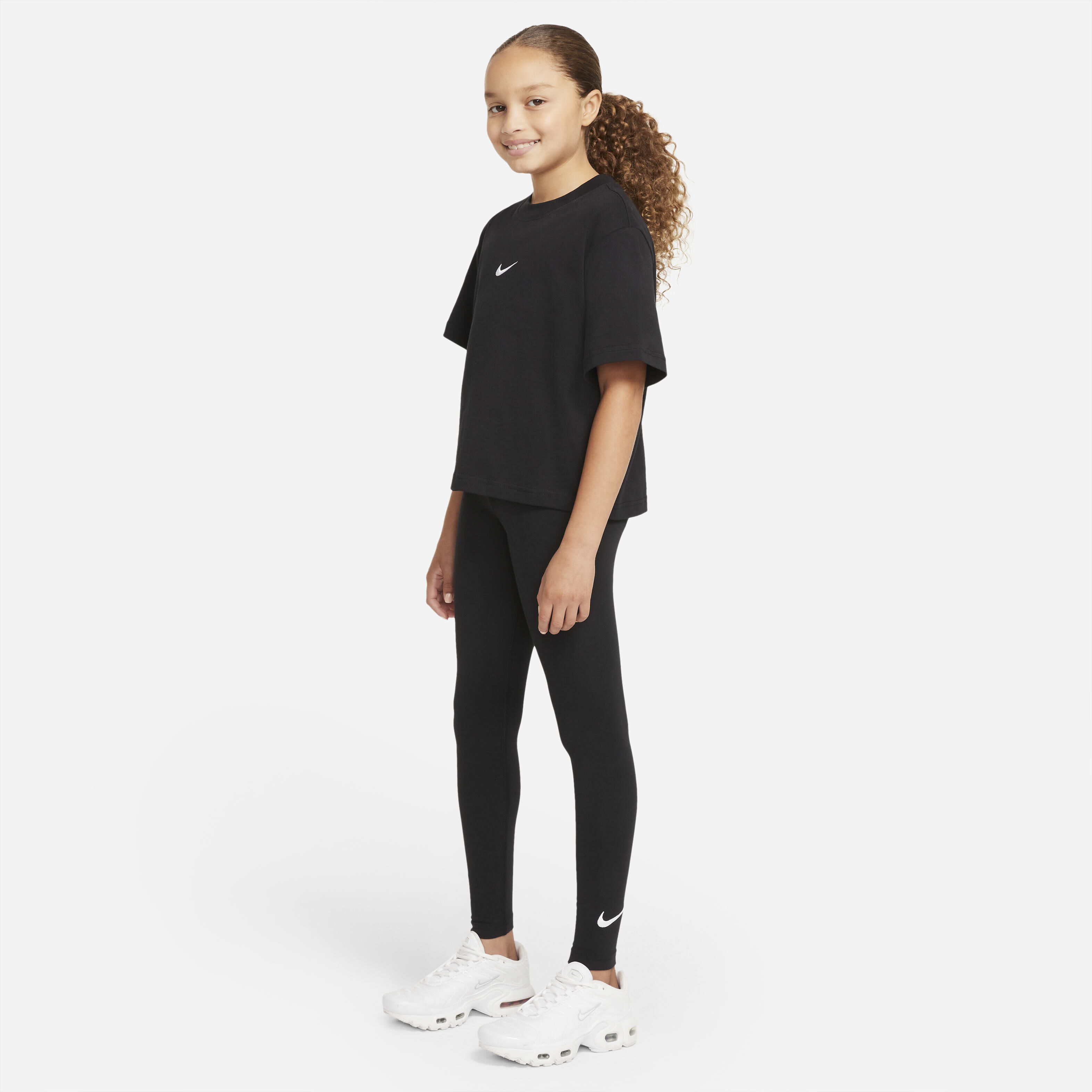 Buy Nike Sportswear Favourites Older Kids Girls Swoosh Leggings Nike Saudi Official