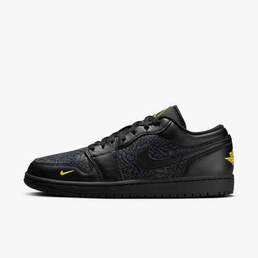 Men's Shoes-JRDN, Air Jordan 1 Low SE 'Elephant Print', Men's Shoes