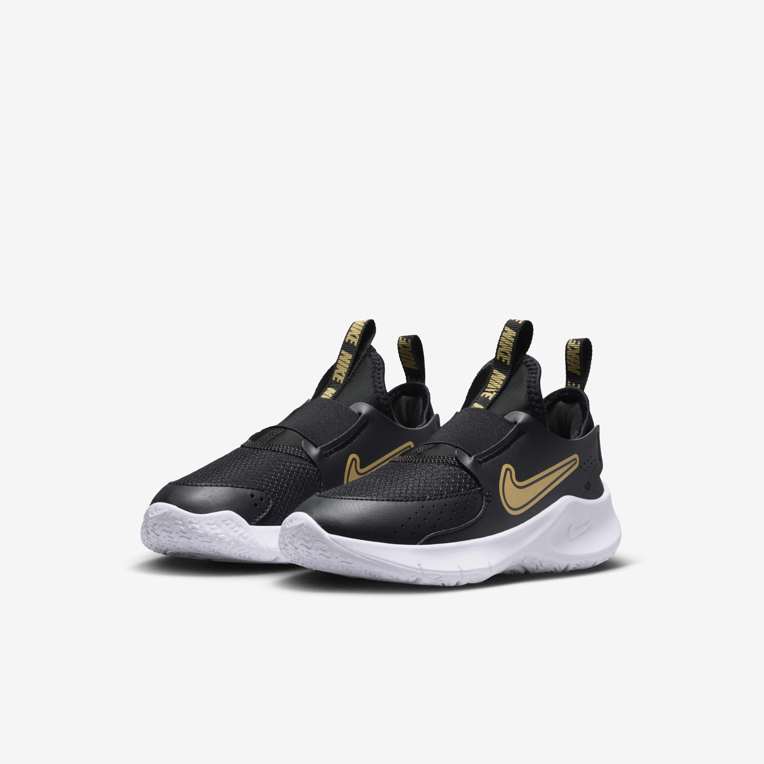 Nike flex black and gold discount