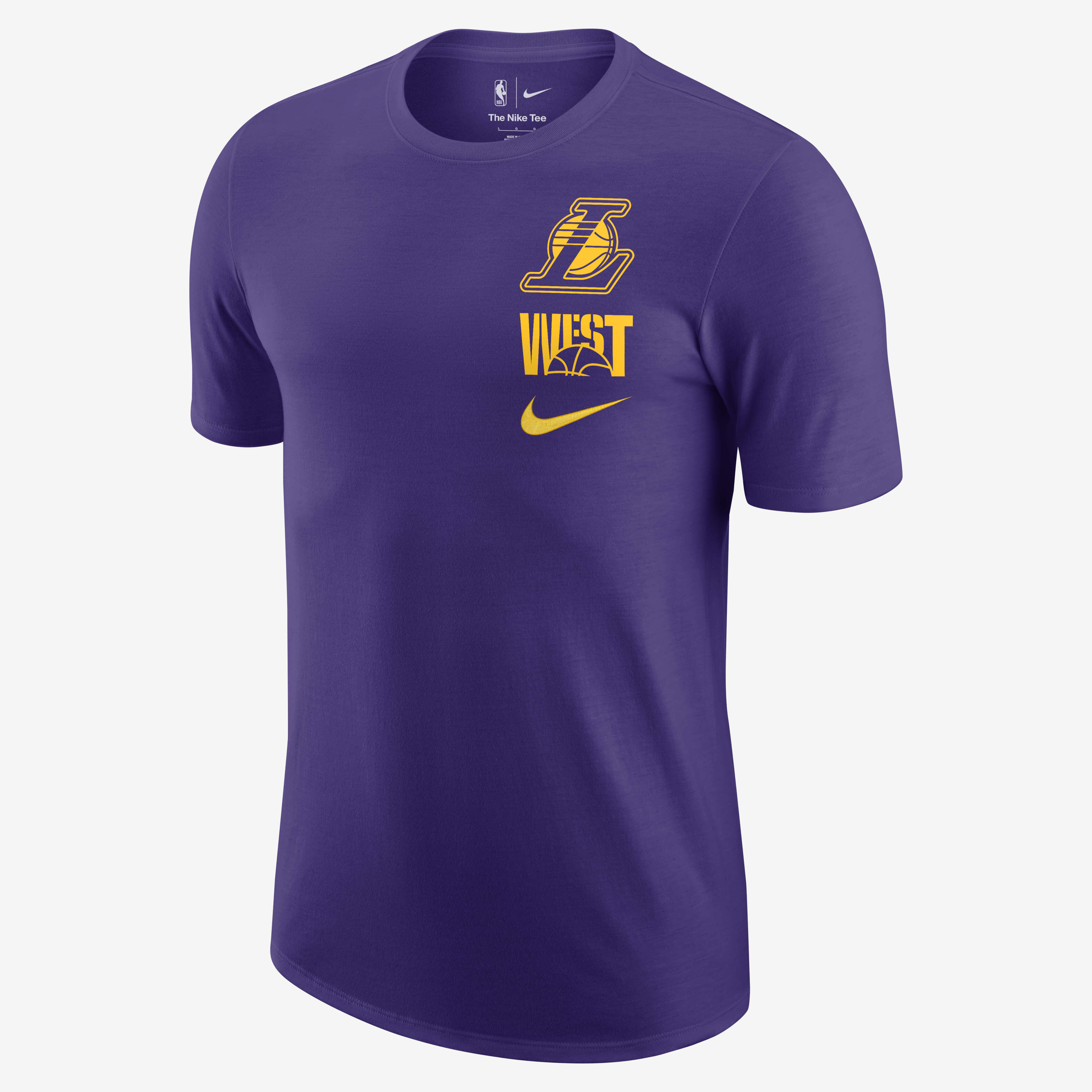 Nike lakers t shirt cheap