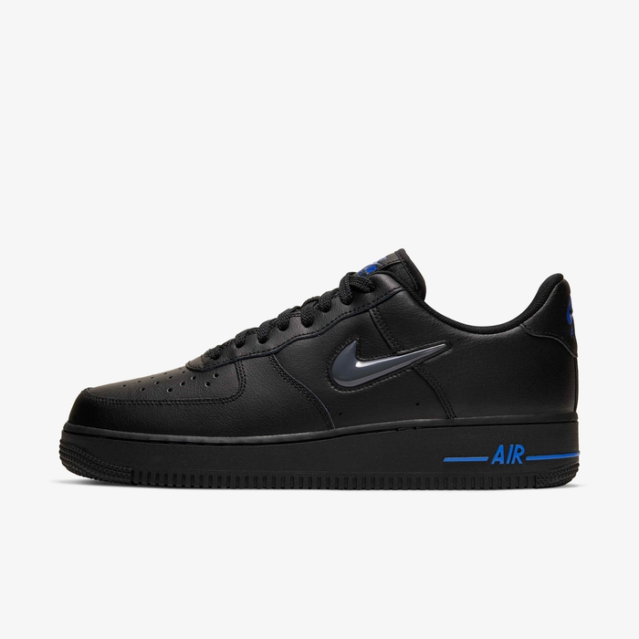 Buy Nike Air Force Jewel Men's Shoe Black/Racer Blue