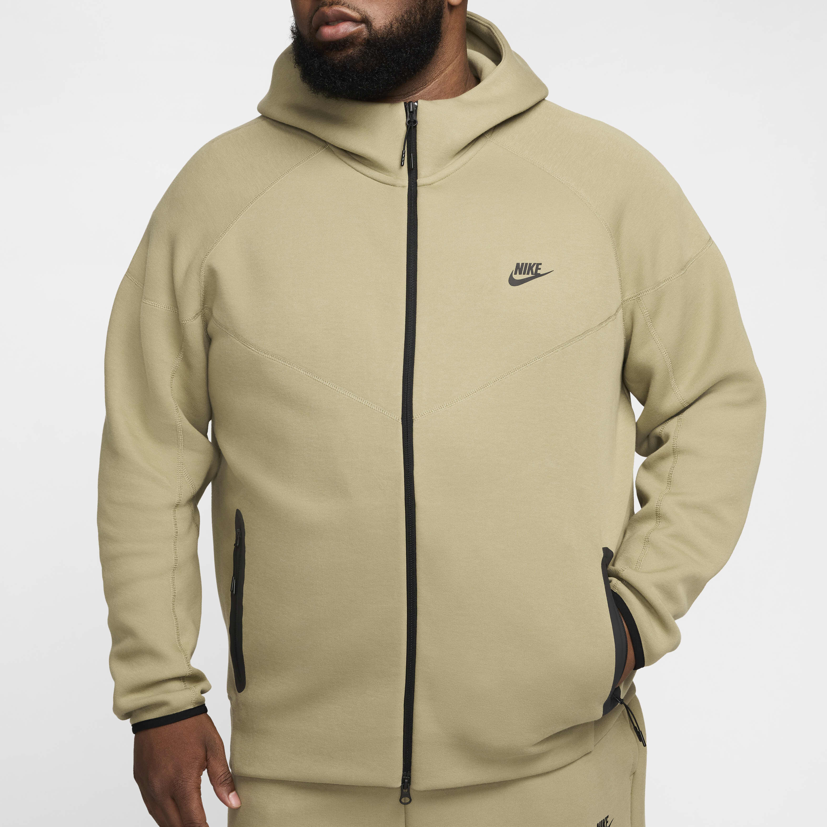 Nike tech fleece beige outlet