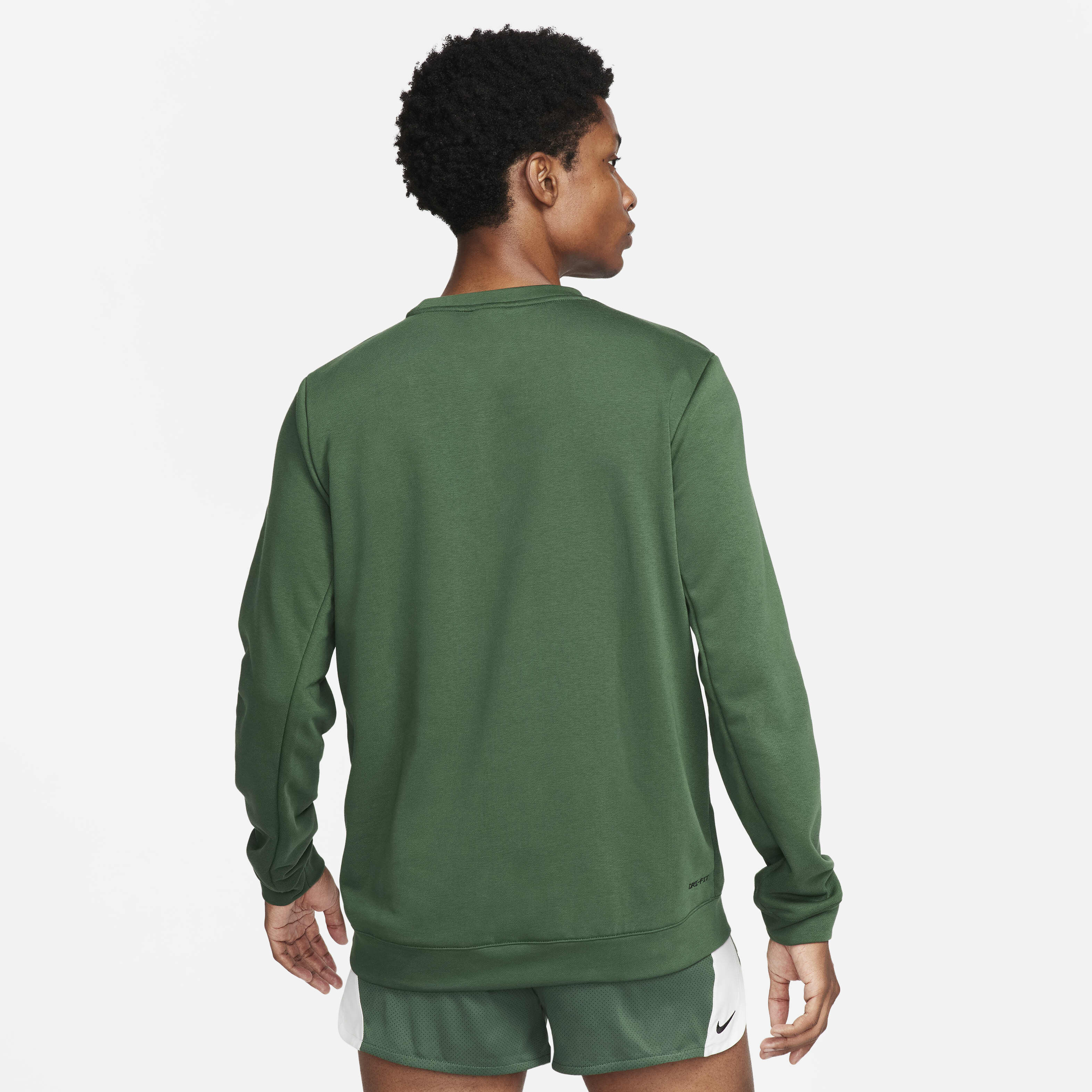 ★★Nike★★ Track Club Dry Fit Fleece Running Crewneck Swea Buy Nike Dri-FIT Track Club Men's Fleece Long-Sleeve Crew