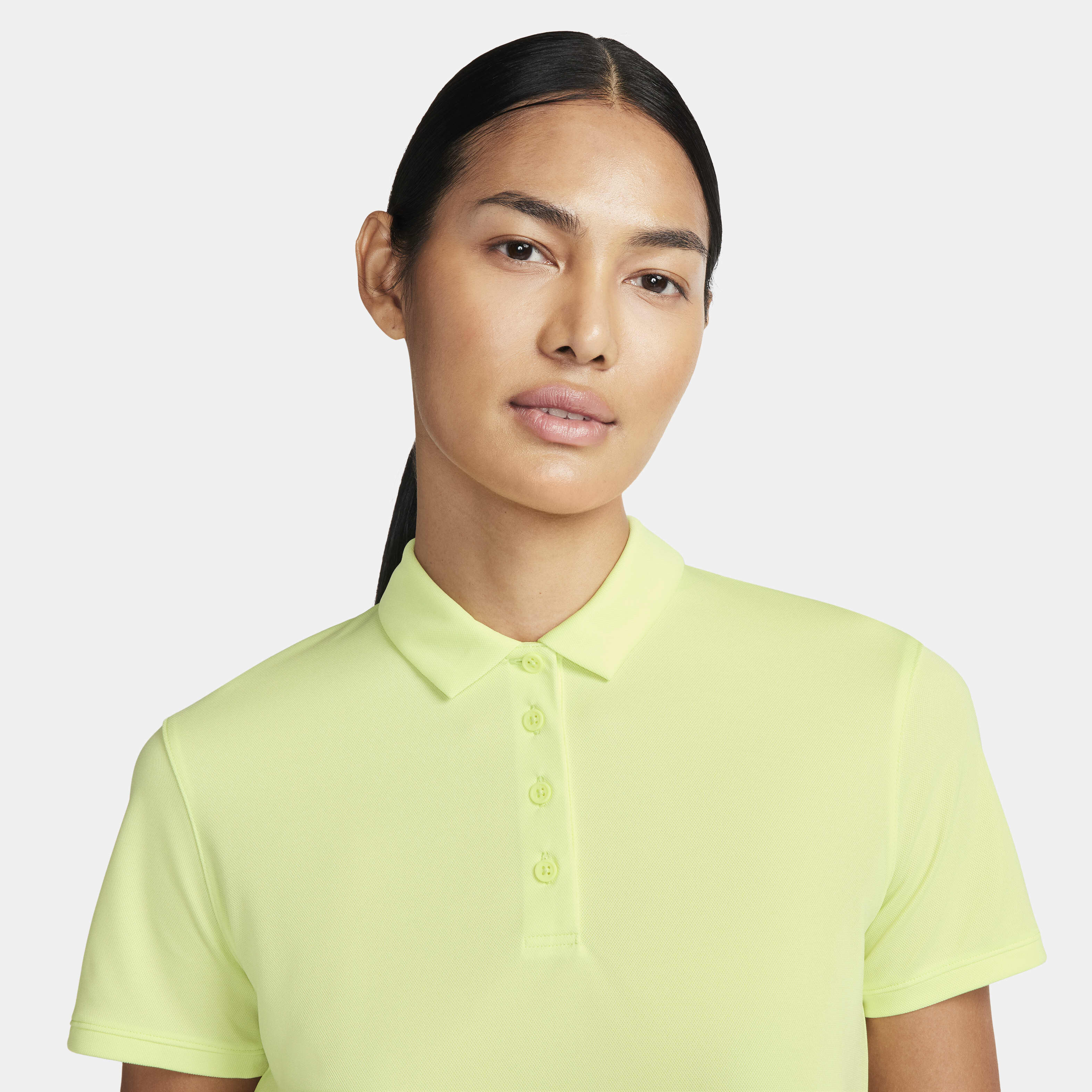 Nike yellow golf polo shirt shop