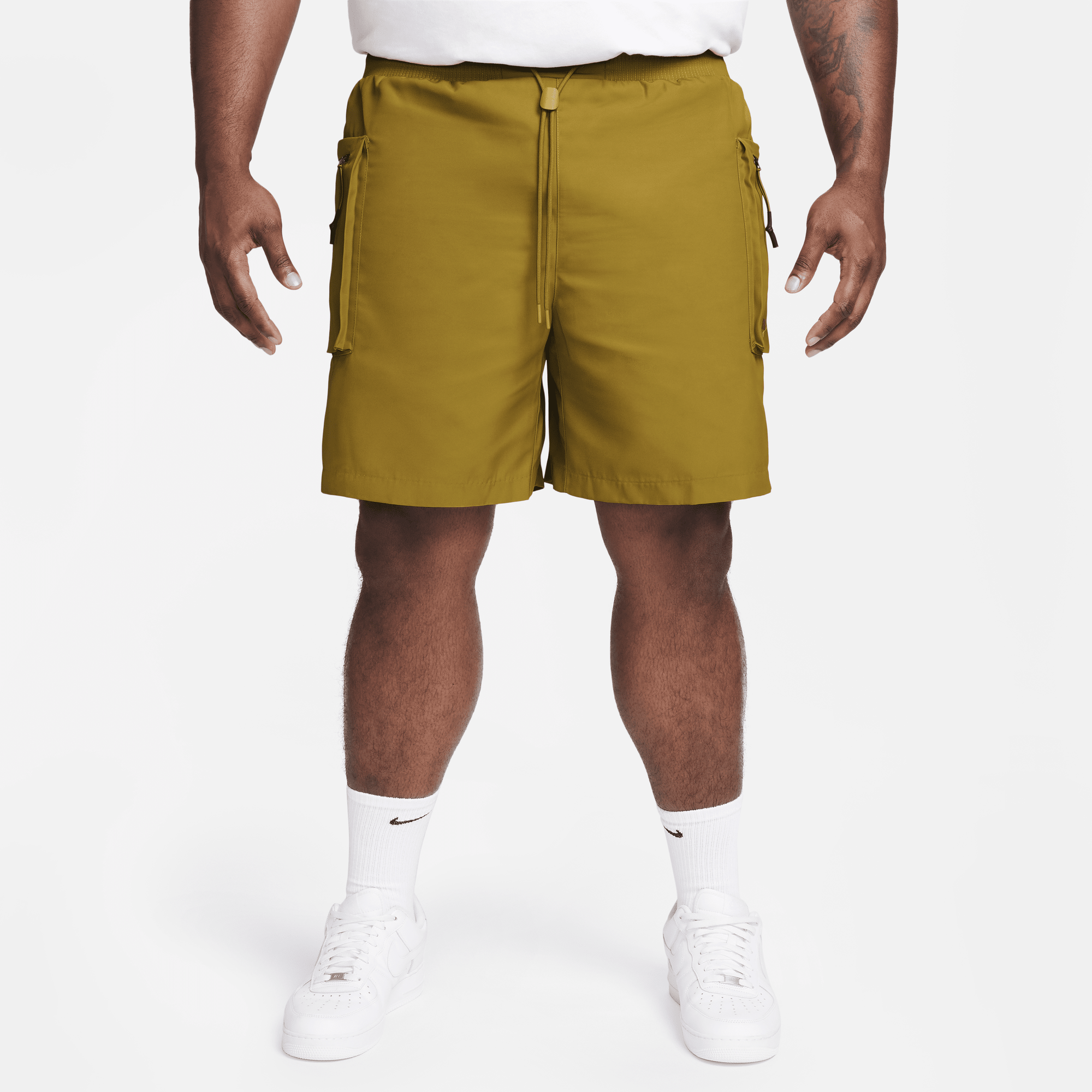 Nike tech fleece online shorts khaki