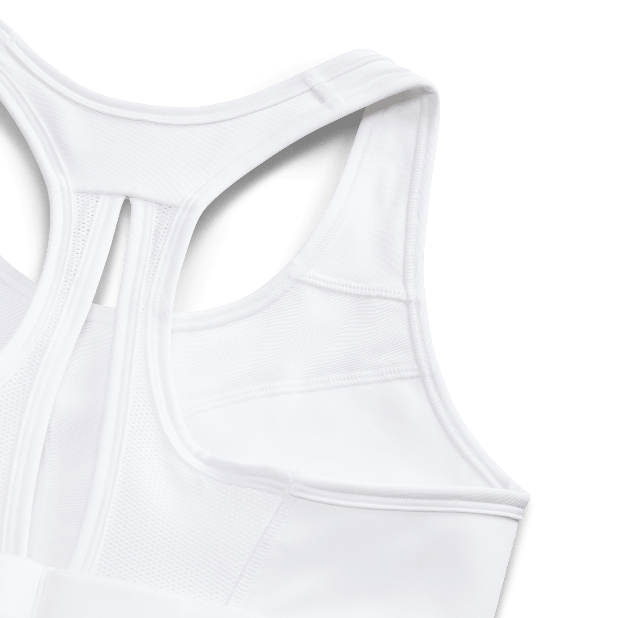 Buy Nike White PRO Classic Logo Read Printed Sports Bra 847570 100 - Bra  for Women 1755791