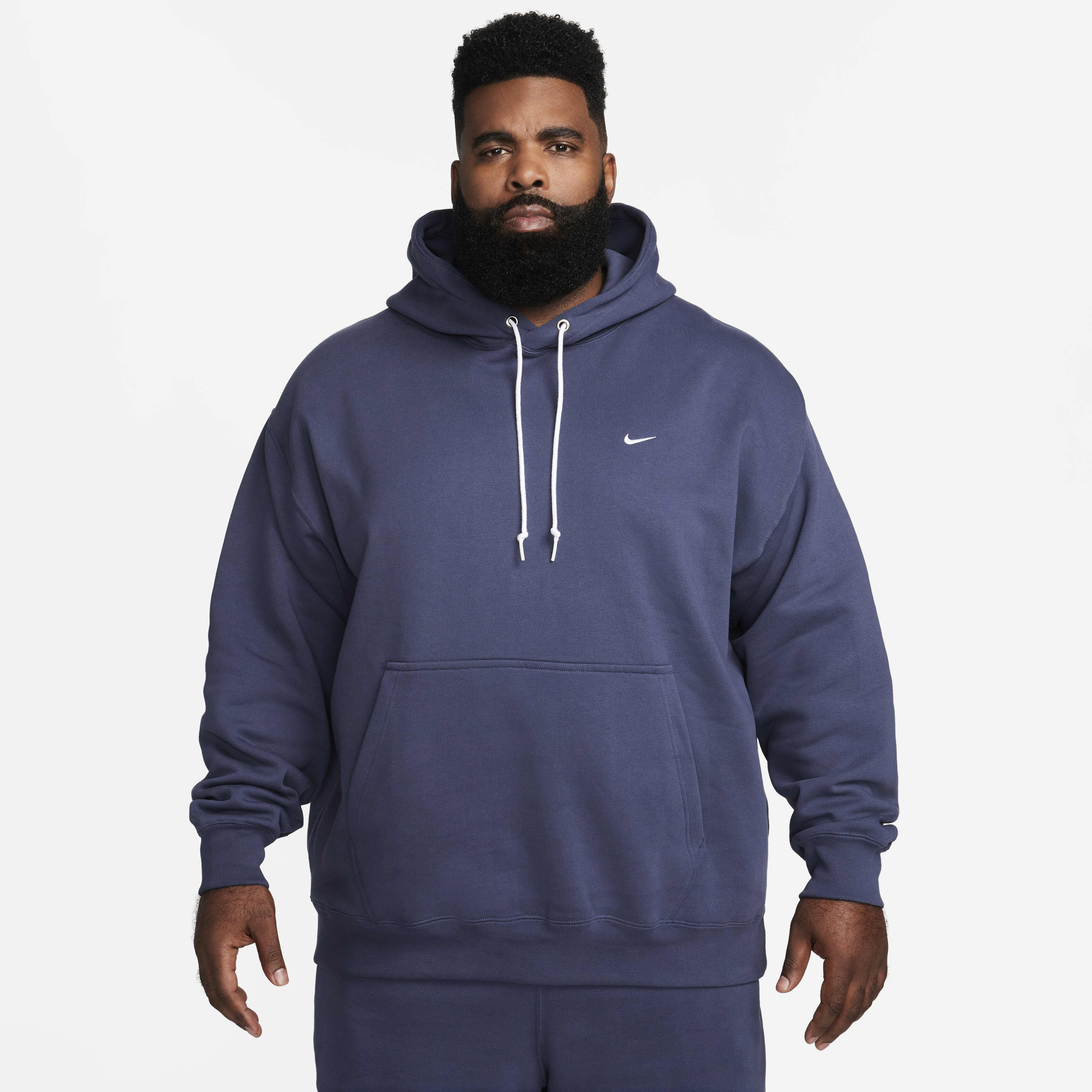 Buy Nike Solo Swoosh Men s Fleece Pullover Hoodie Nike Saudi Official